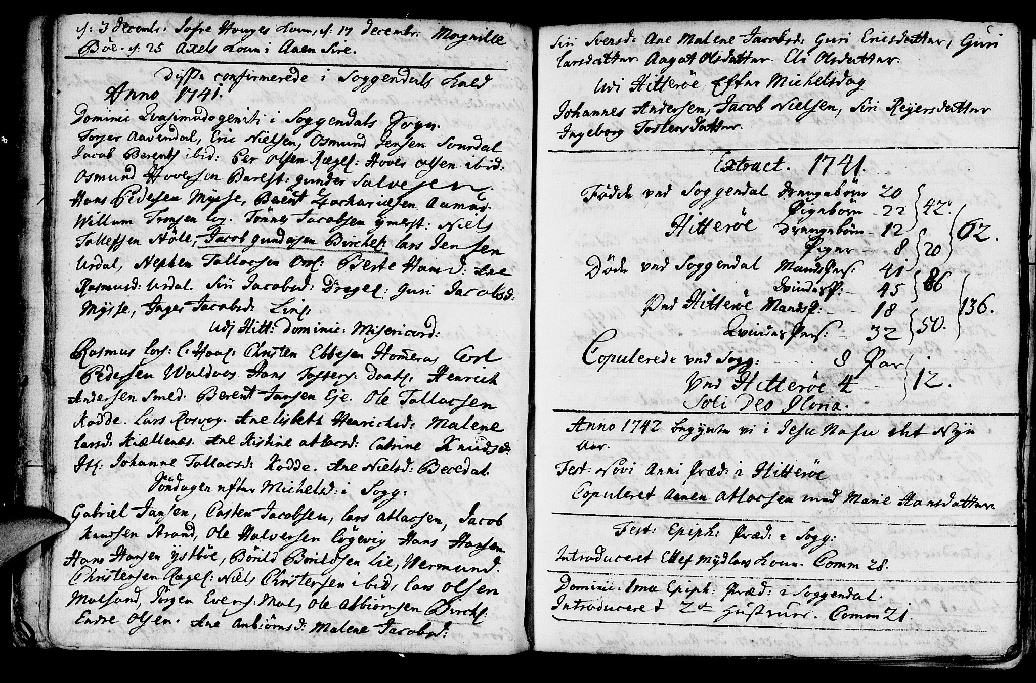 Sokndal sokneprestkontor, AV/SAST-A-101808: Parish register (official) no. A 3, 1740-1806