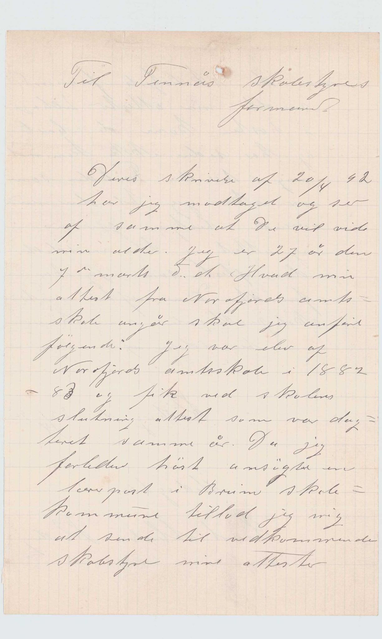 Finnaas kommune. Skulestyret, IKAH/1218a-211/D/Da/L0001/0002: Kronologisk ordna korrespondanse / Kronologisk ordna korrespondanse , 1890-1892, p. 113