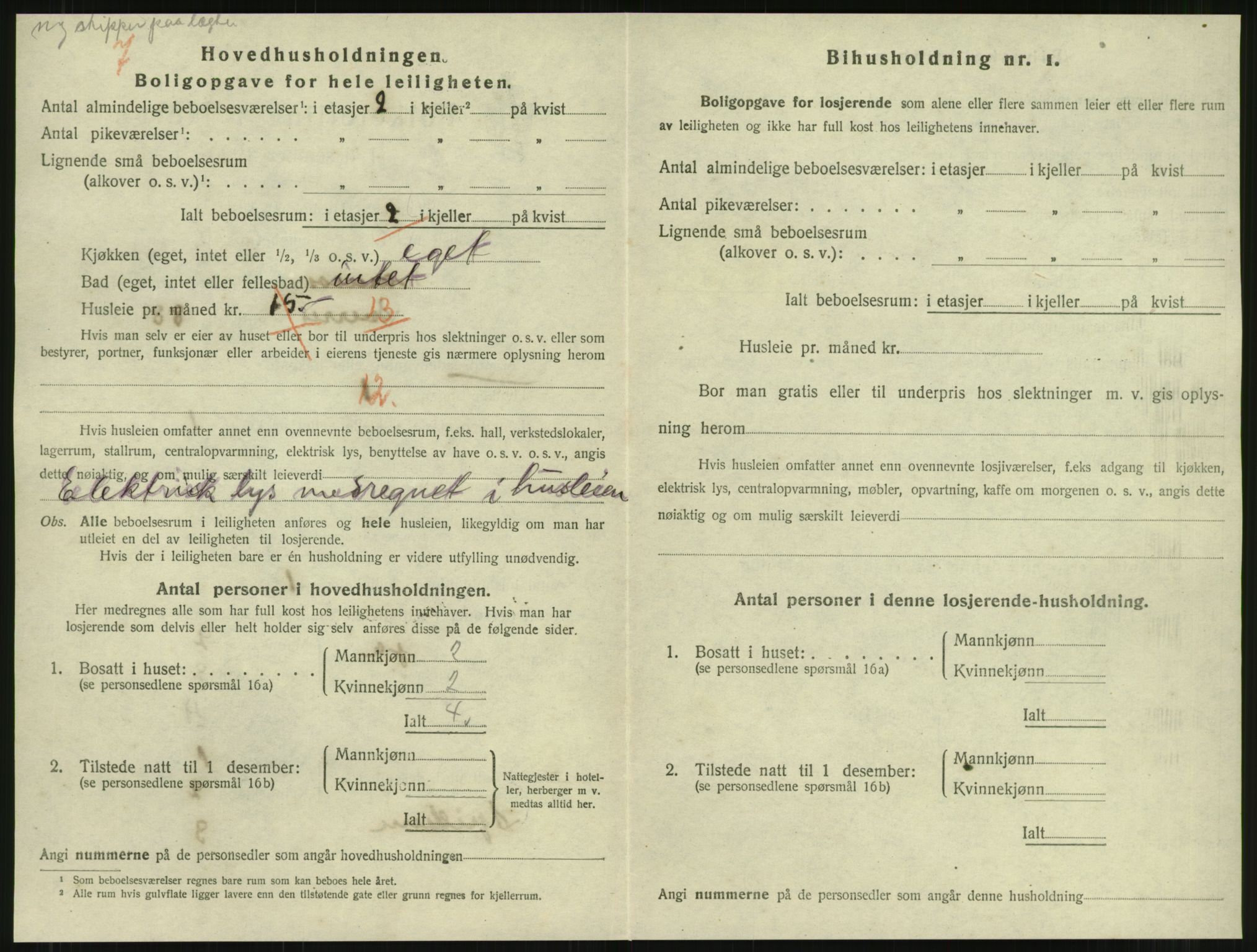 SAT, 1920 census for Namsos, 1920, p. 1324