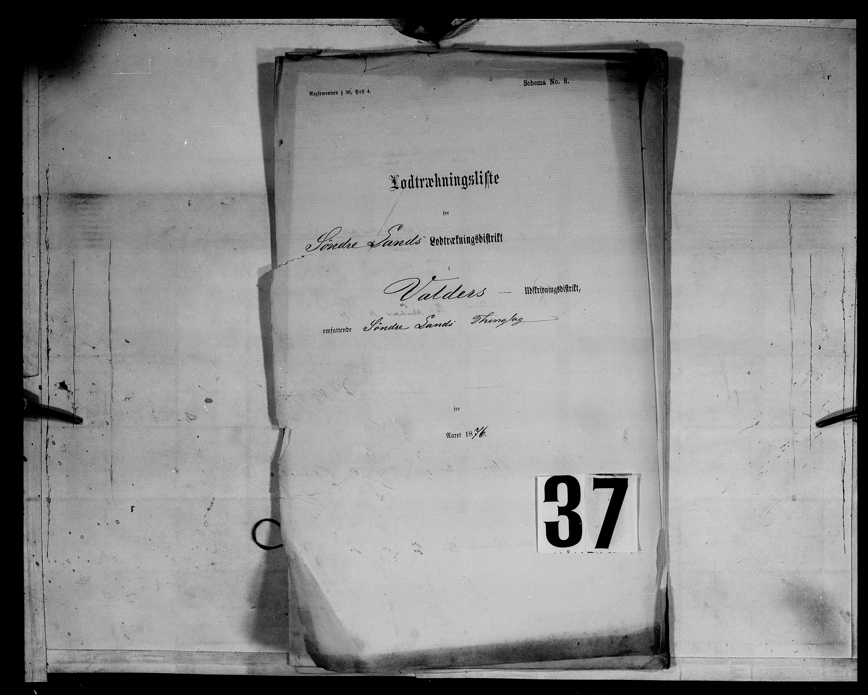 Fylkesmannen i Oppland, AV/SAH-FYO-002/1/K/Kg/L1167: Søndre og Nordre Land, Vestre Toten, 1860-1879, p. 9331