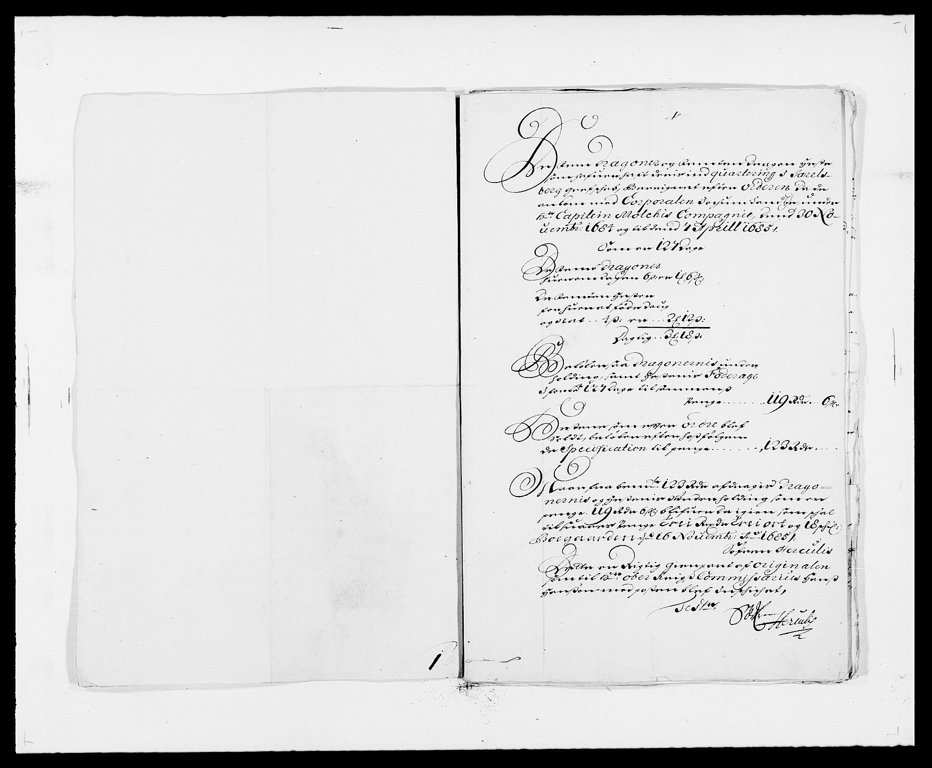 Rentekammeret inntil 1814, Reviderte regnskaper, Fogderegnskap, AV/RA-EA-4092/R32/L1856: Fogderegnskap Jarlsberg grevskap, 1685, p. 360