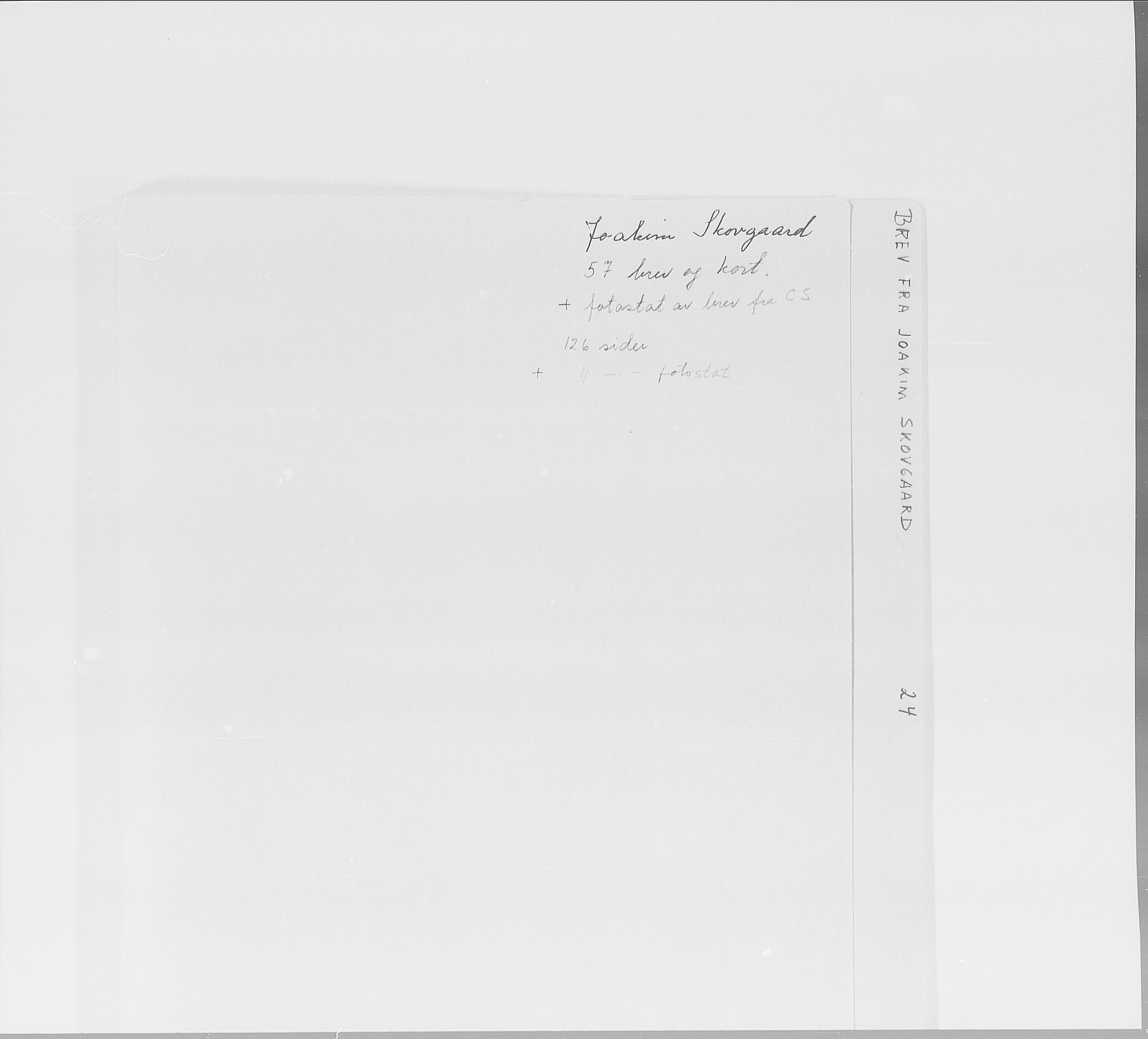 Skredsvig, Christian, RA/PA-0353/E/L0001: Privatbrev fra enkeltpersoner, 1888-1961, p. 214