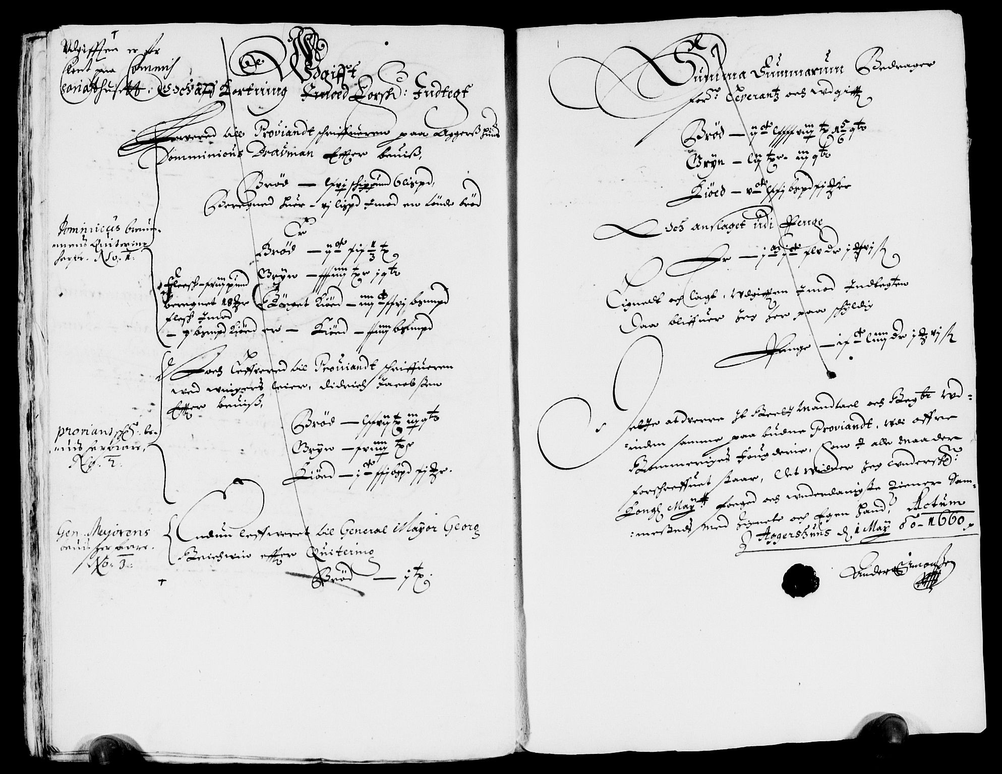 Rentekammeret inntil 1814, Reviderte regnskaper, Lensregnskaper, AV/RA-EA-5023/R/Rb/Rba/L0253: Akershus len, 1659-1660