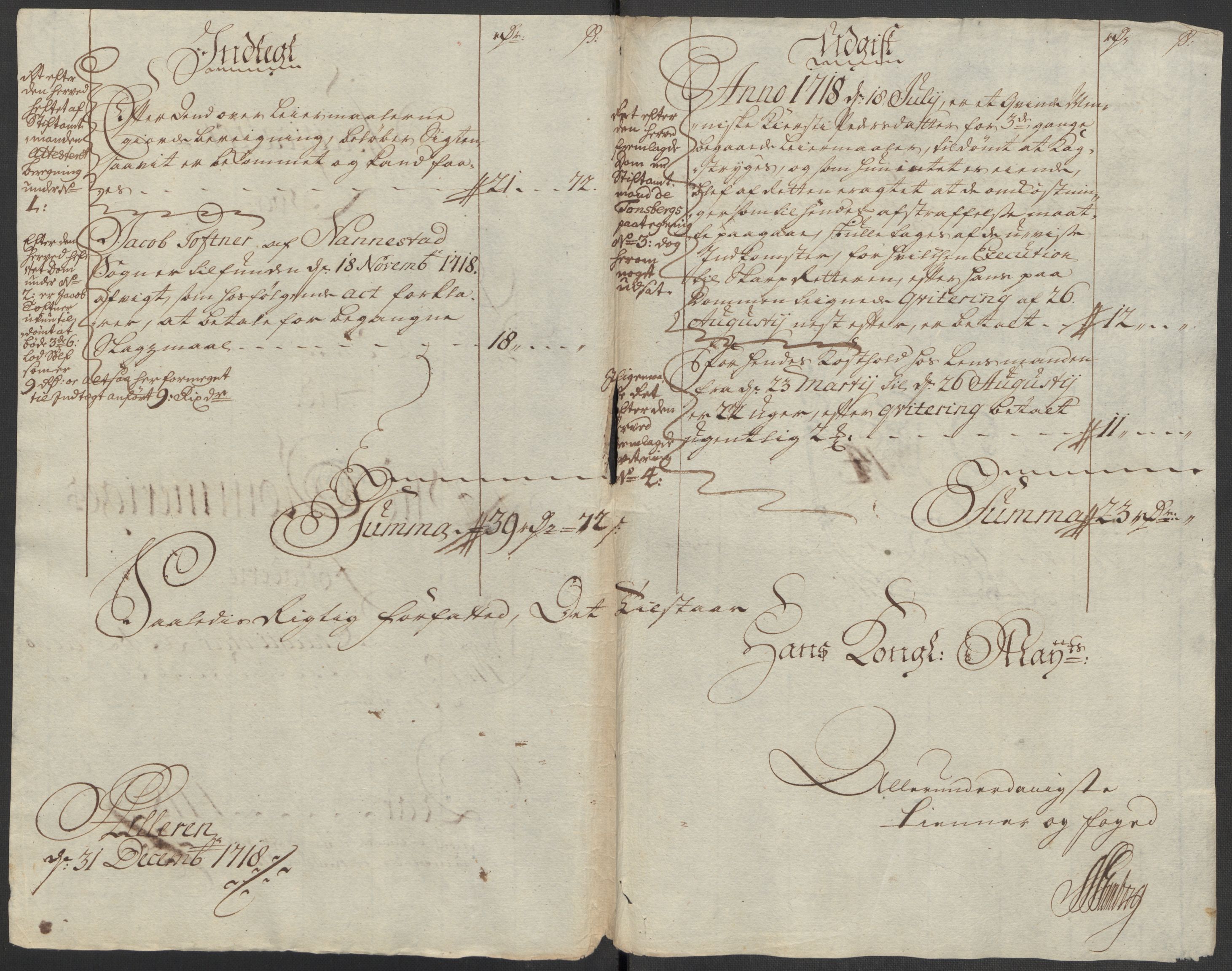 Rentekammeret inntil 1814, Reviderte regnskaper, Fogderegnskap, AV/RA-EA-4092/R12/L0727: Fogderegnskap Øvre Romerike, 1718, p. 236