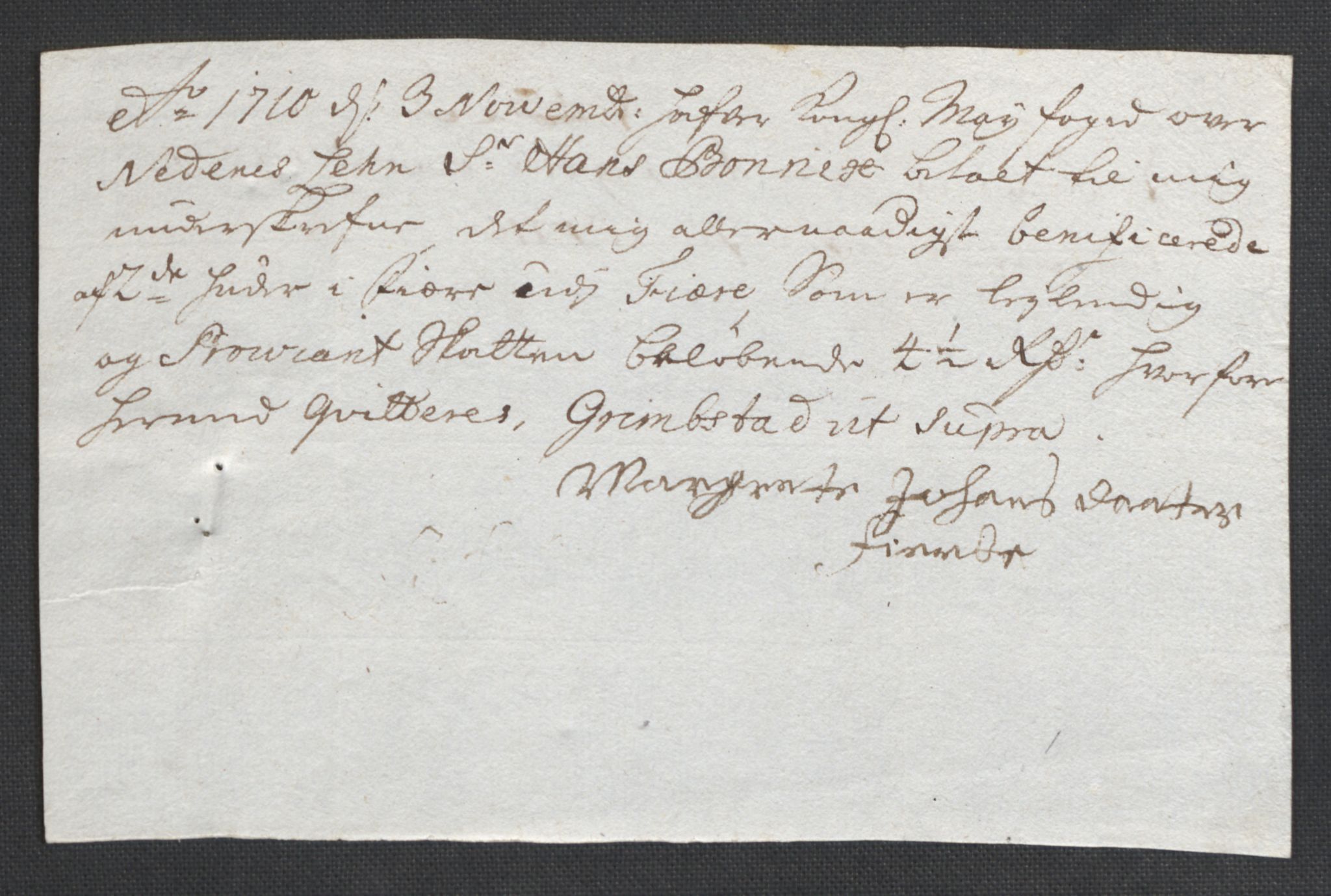 Rentekammeret inntil 1814, Reviderte regnskaper, Fogderegnskap, AV/RA-EA-4092/R39/L2319: Fogderegnskap Nedenes, 1710-1711, p. 85