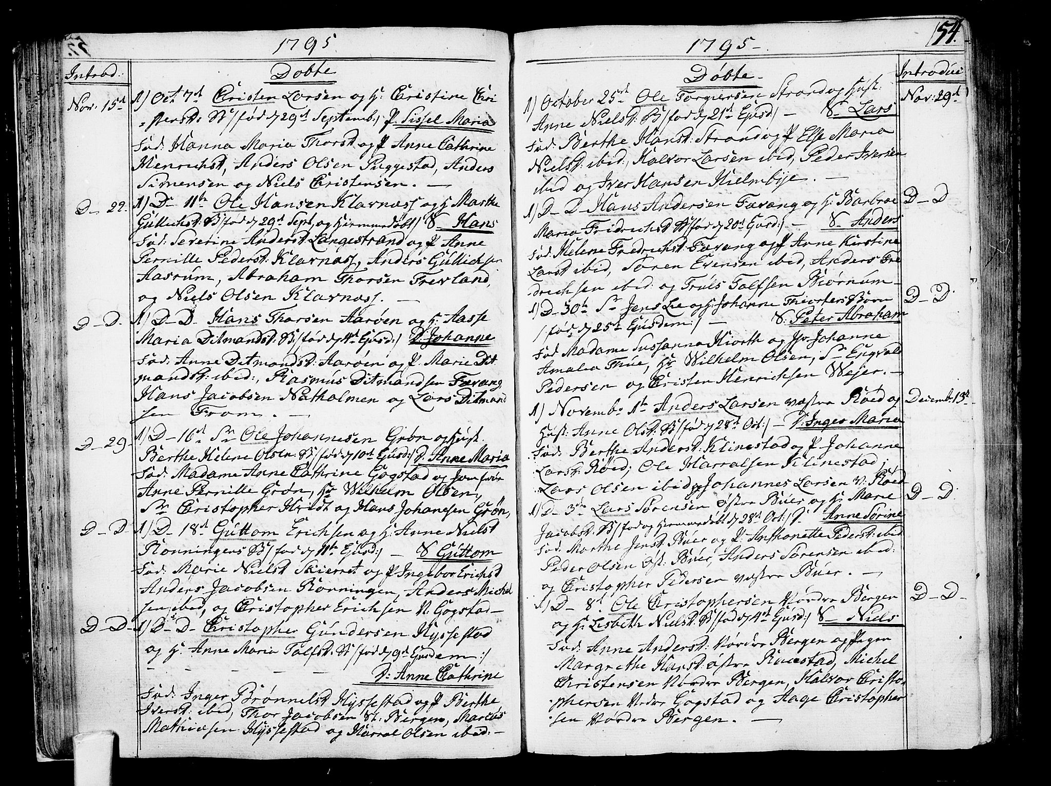 Sandar kirkebøker, SAKO/A-243/F/Fa/L0003: Parish register (official) no. 3, 1789-1814, p. 54