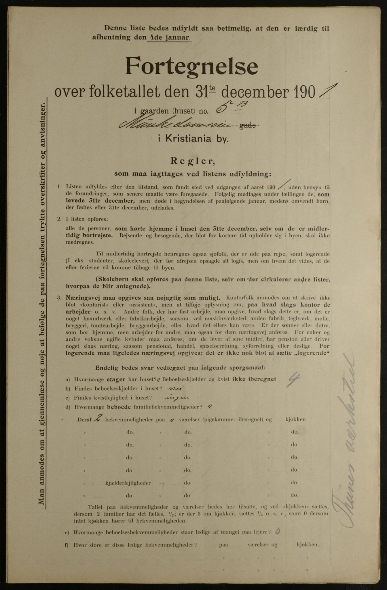 OBA, Municipal Census 1901 for Kristiania, 1901, p. 10247