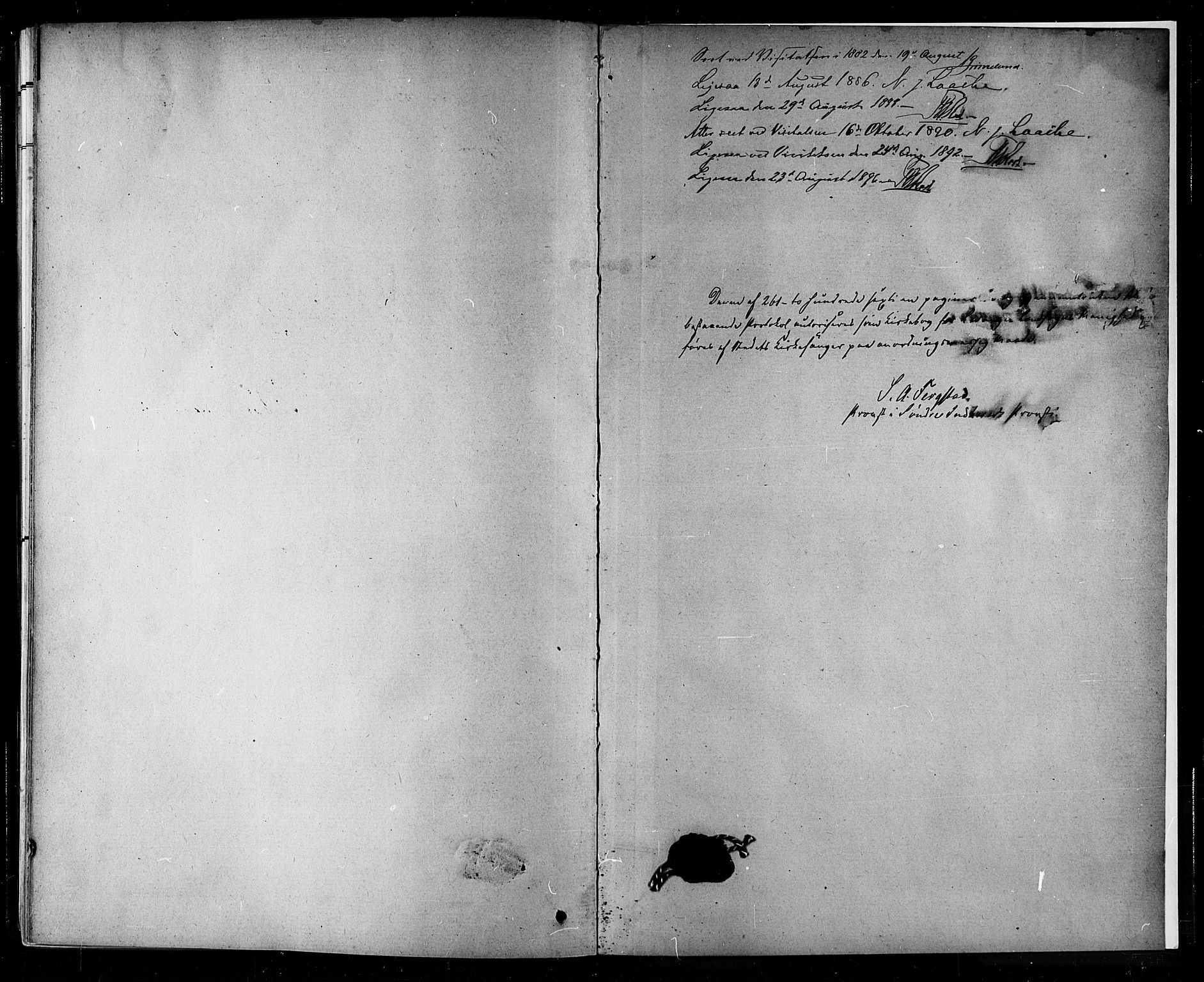 Ministerialprotokoller, klokkerbøker og fødselsregistre - Nord-Trøndelag, SAT/A-1458/721/L0208: Parish register (copy) no. 721C01, 1880-1917