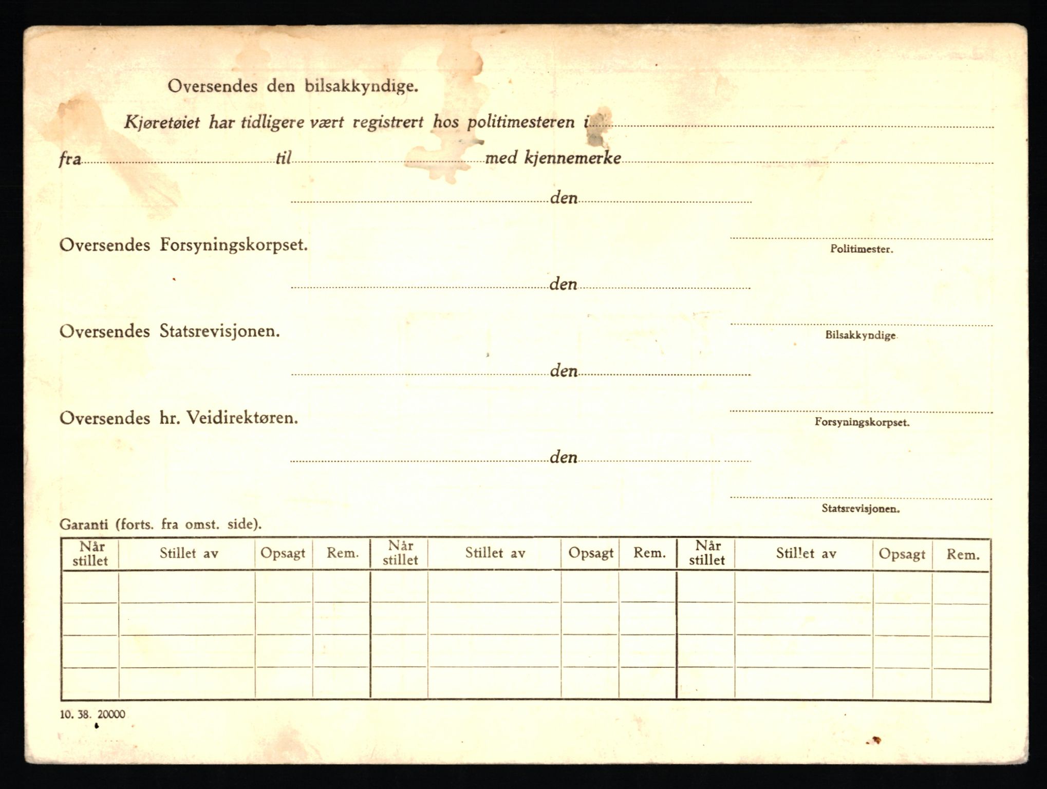 Stavanger trafikkstasjon, AV/SAST-A-101942/0/F/L0009: L-3000 - L-3349, 1930-1971, p. 2