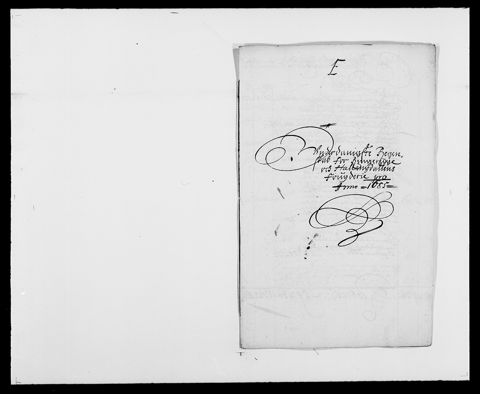 Rentekammeret inntil 1814, Reviderte regnskaper, Fogderegnskap, RA/EA-4092/R21/L1446: Fogderegnskap Ringerike og Hallingdal, 1683-1686, p. 285