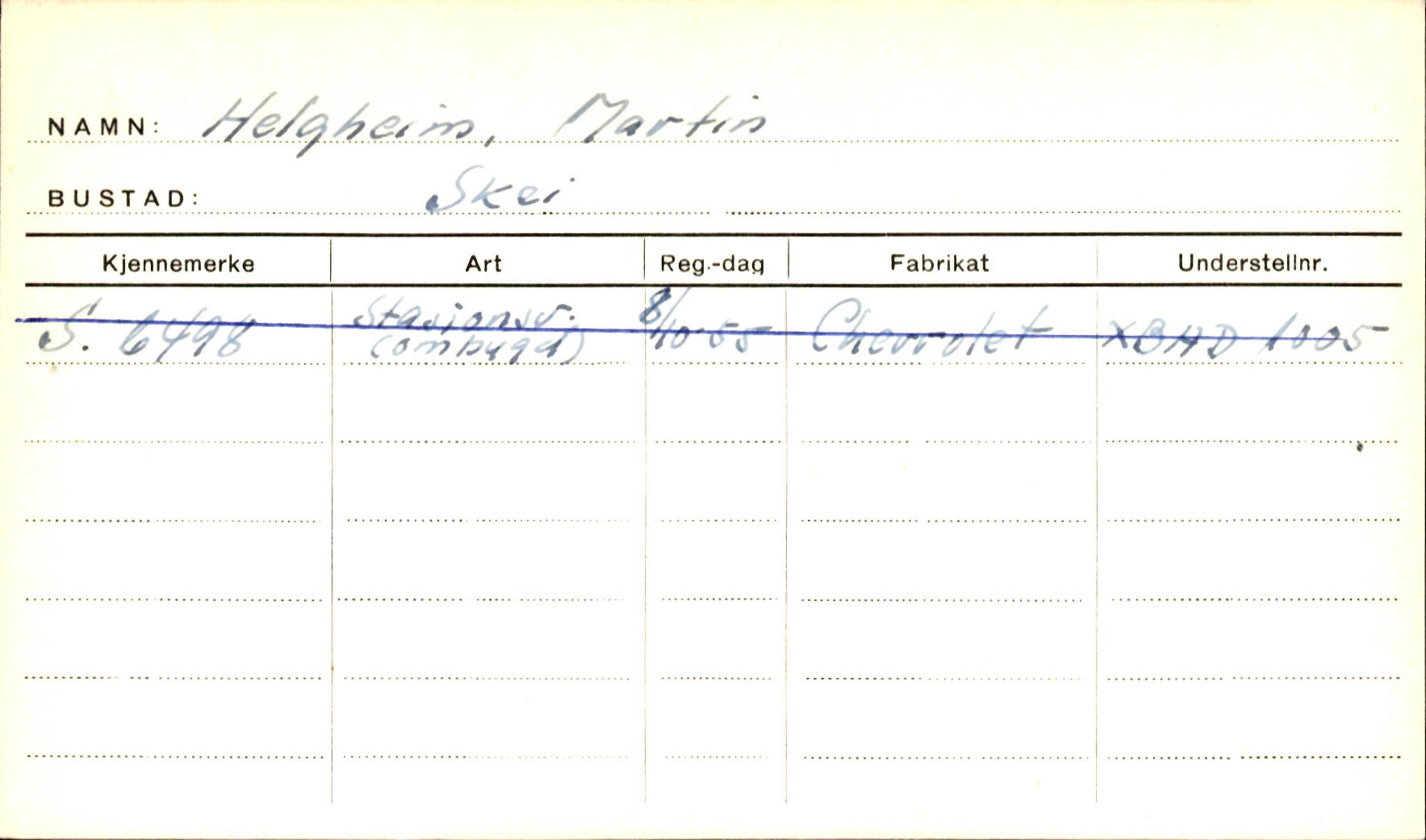 Statens vegvesen, Sogn og Fjordane vegkontor, SAB/A-5301/4/F/L0001A: Eigarregister Fjordane til 1.6.1961, 1930-1961, p. 338