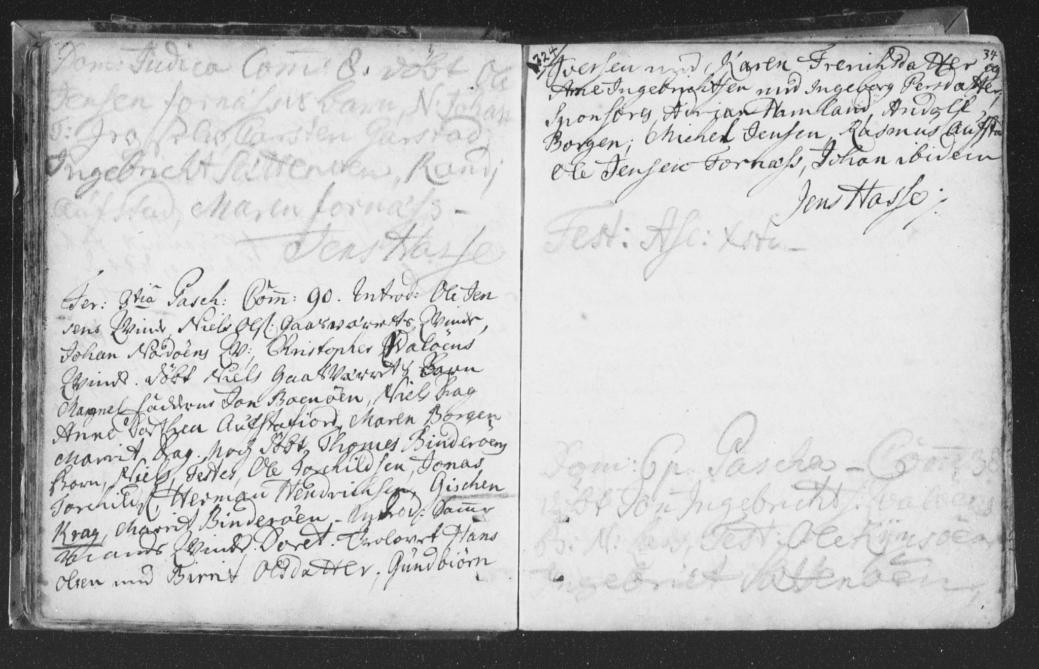 Ministerialprotokoller, klokkerbøker og fødselsregistre - Nord-Trøndelag, SAT/A-1458/786/L0685: Parish register (official) no. 786A01, 1710-1798, p. 34
