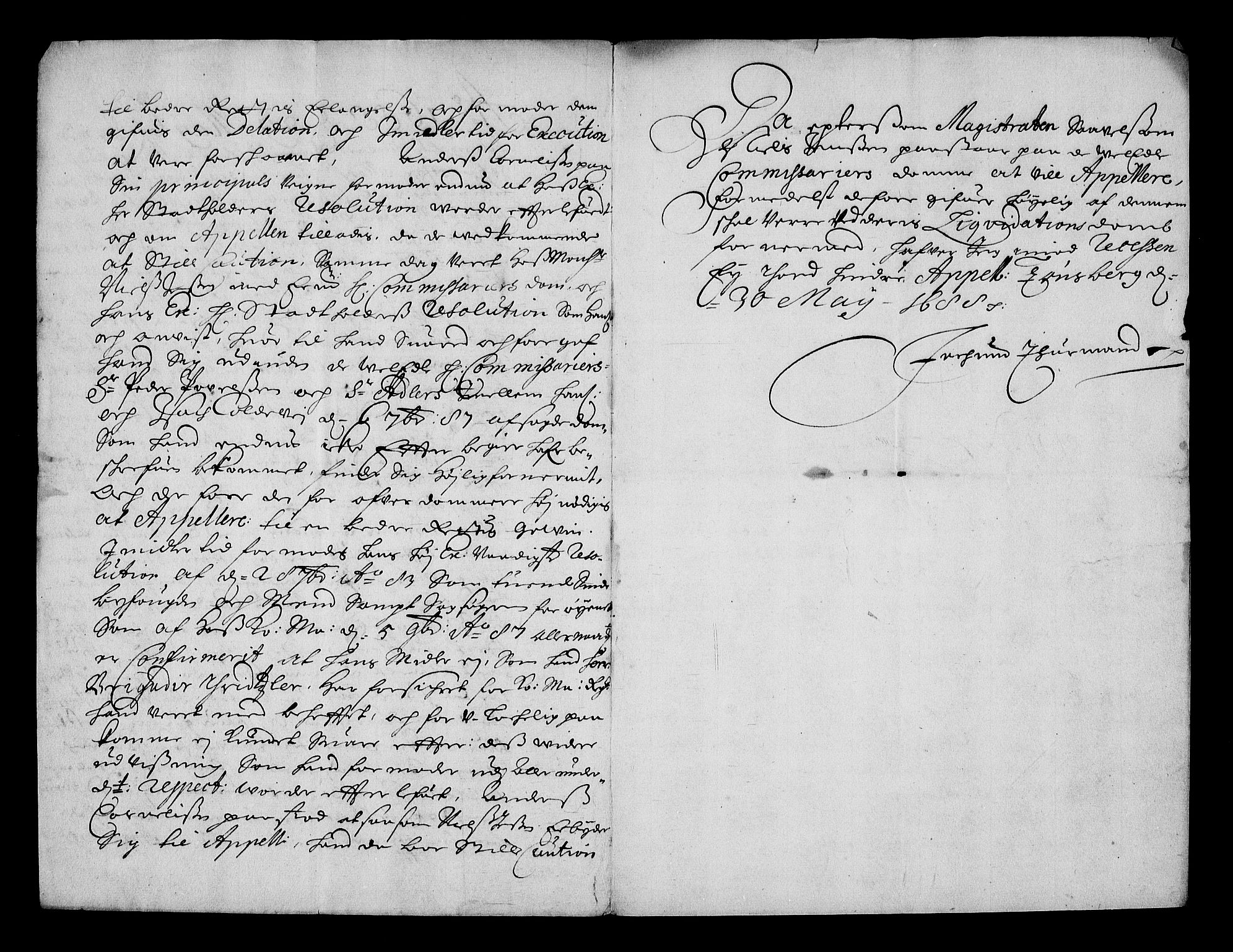 Stattholderembetet 1572-1771, RA/EA-2870/Af/L0002: Avskrifter av vedlegg til originale supplikker, nummerert i samsvar med supplikkbøkene, 1687-1689, p. 149