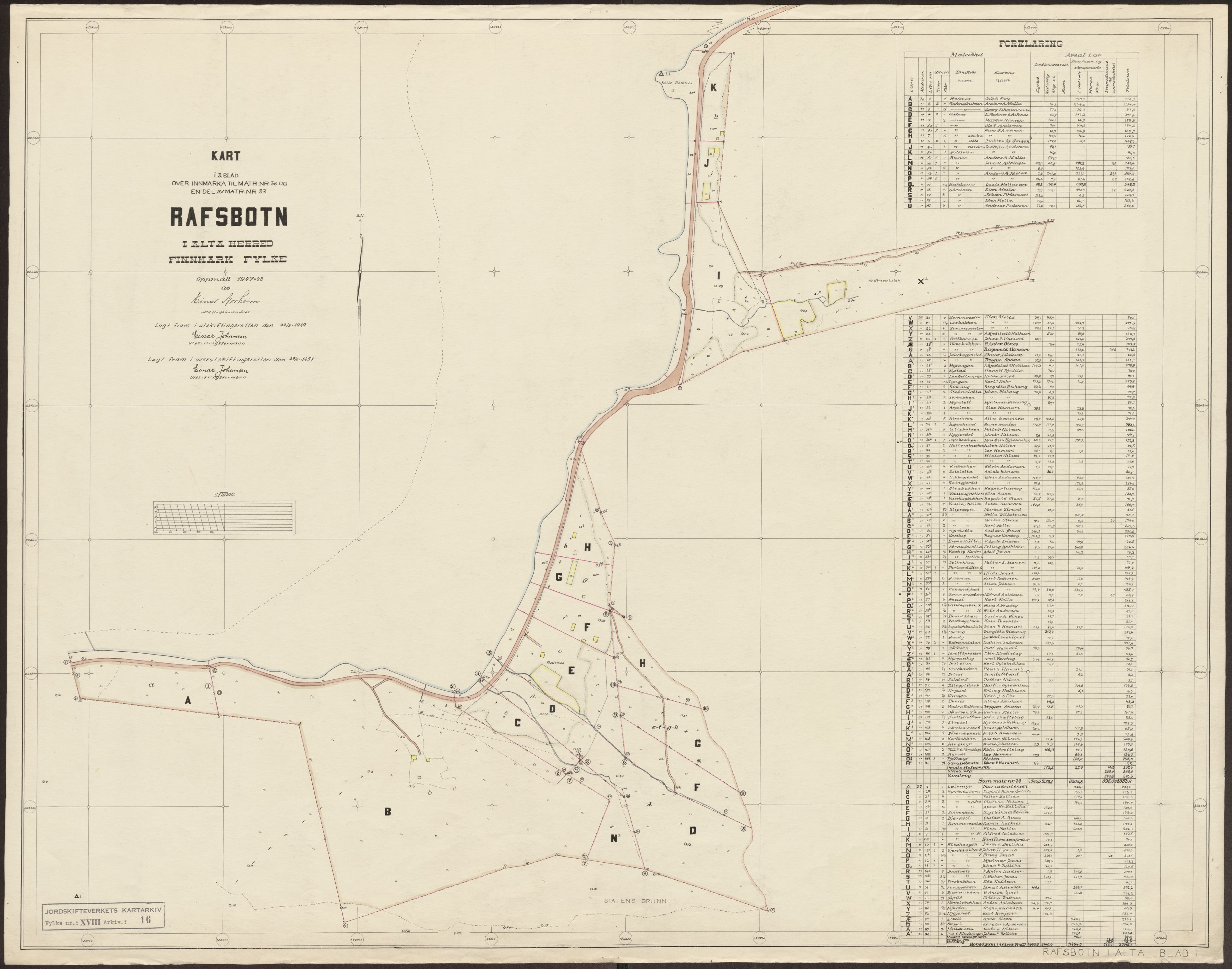 Jordskifteverkets kartarkiv, AV/RA-S-3929/T, 1859-1988, p. 23