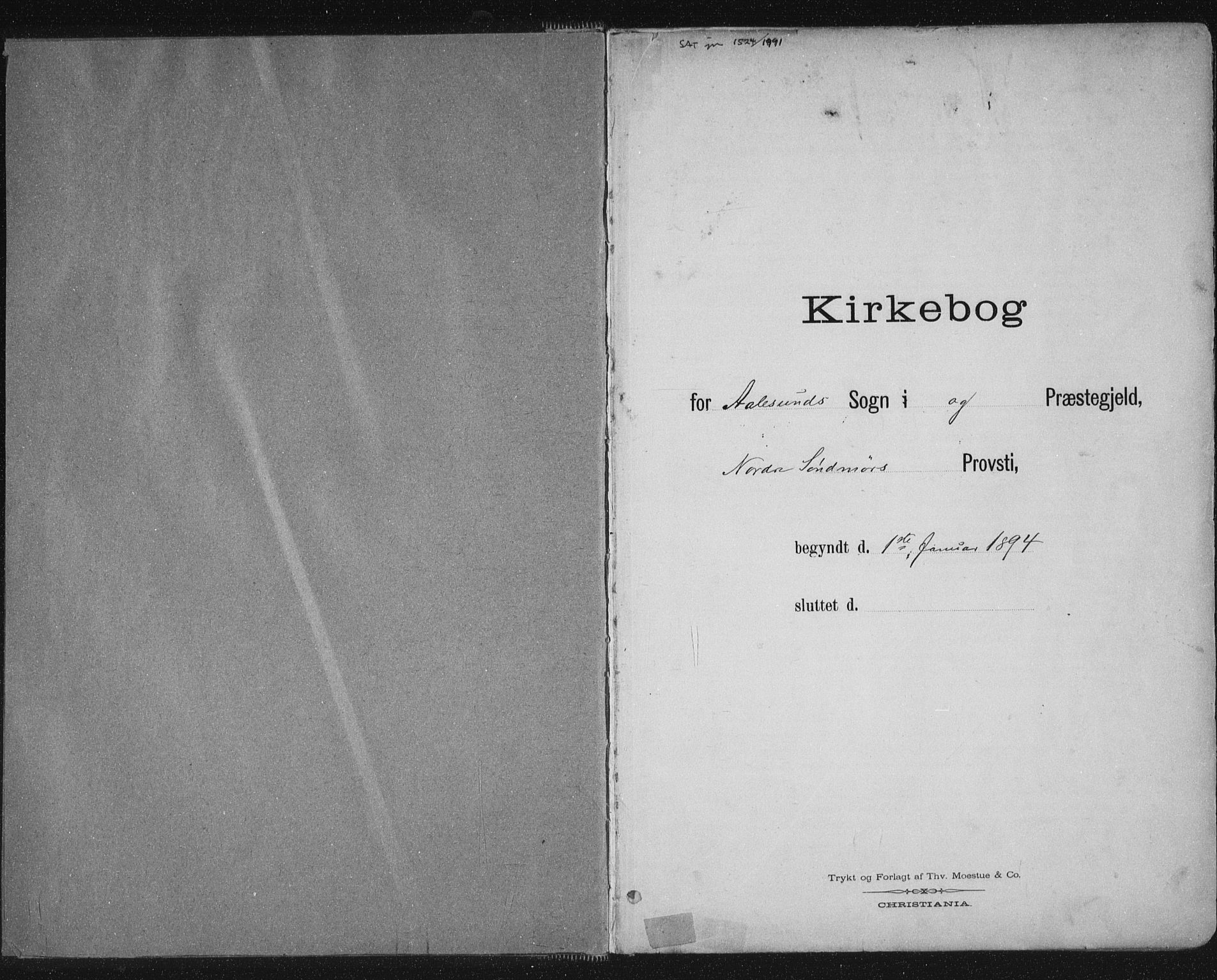 Ministerialprotokoller, klokkerbøker og fødselsregistre - Møre og Romsdal, SAT/A-1454/529/L0456: Parish register (official) no. 529A06, 1894-1906