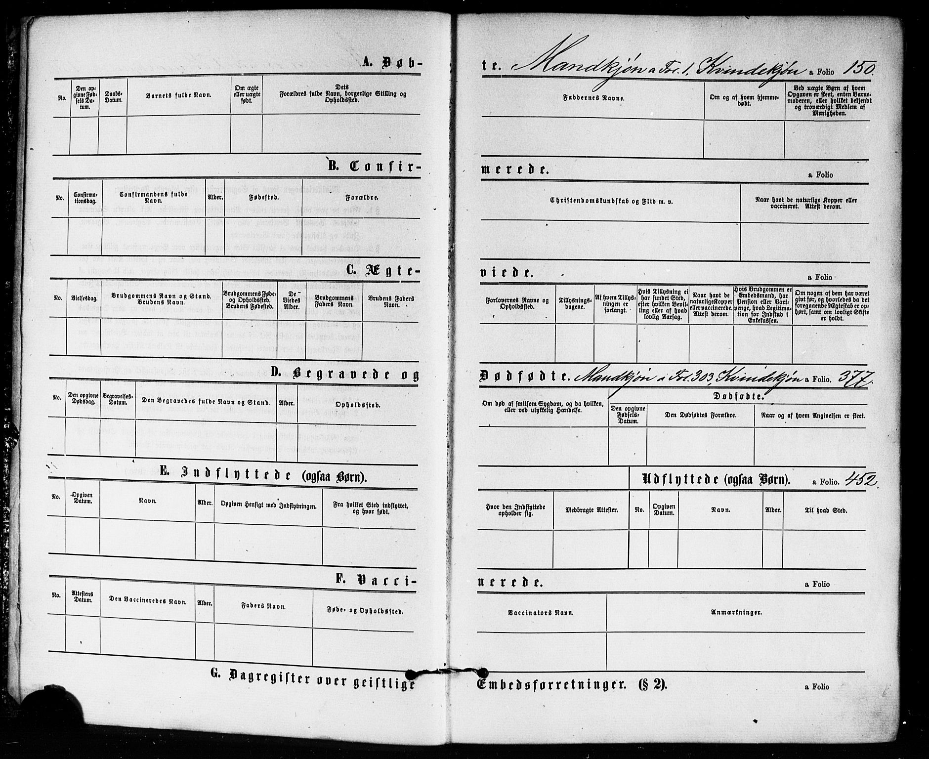 Bragernes kirkebøker, AV/SAKO-A-6/F/Fb/L0005: Parish register (official) no. II 5, 1875-1877