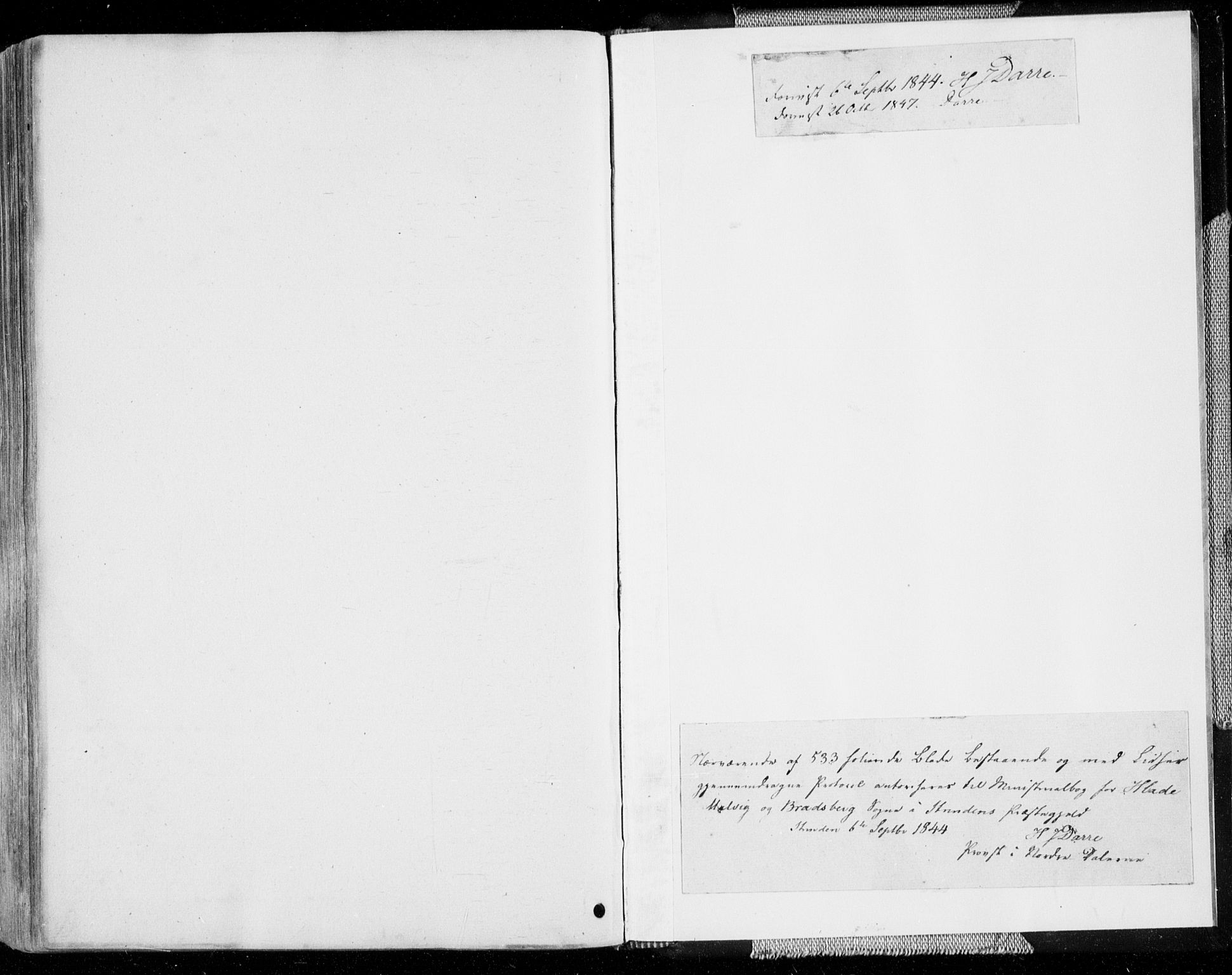 Ministerialprotokoller, klokkerbøker og fødselsregistre - Sør-Trøndelag, SAT/A-1456/606/L0290: Parish register (official) no. 606A05, 1841-1847