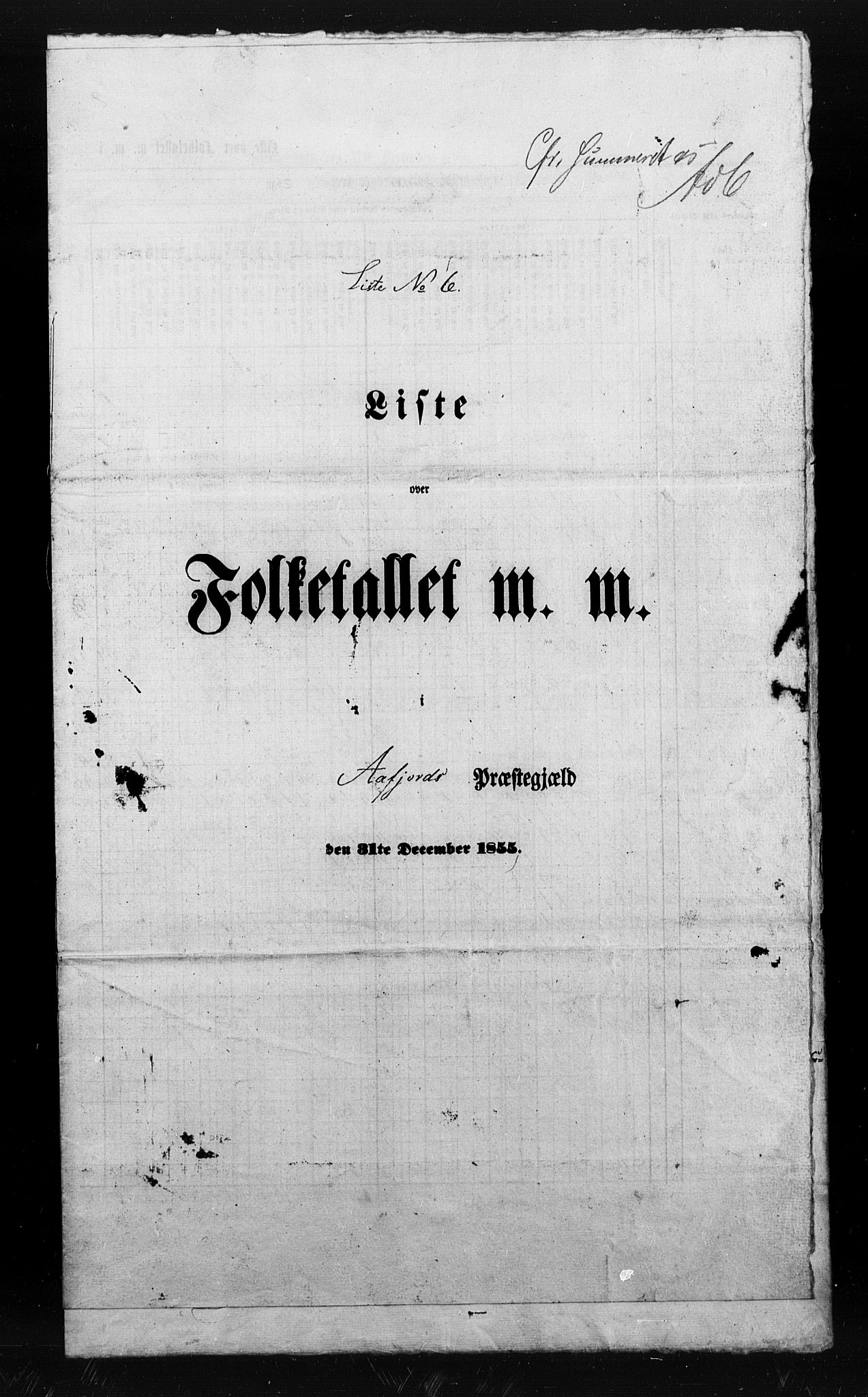 , Census 1855 for Åfjord, 1855, p. 18