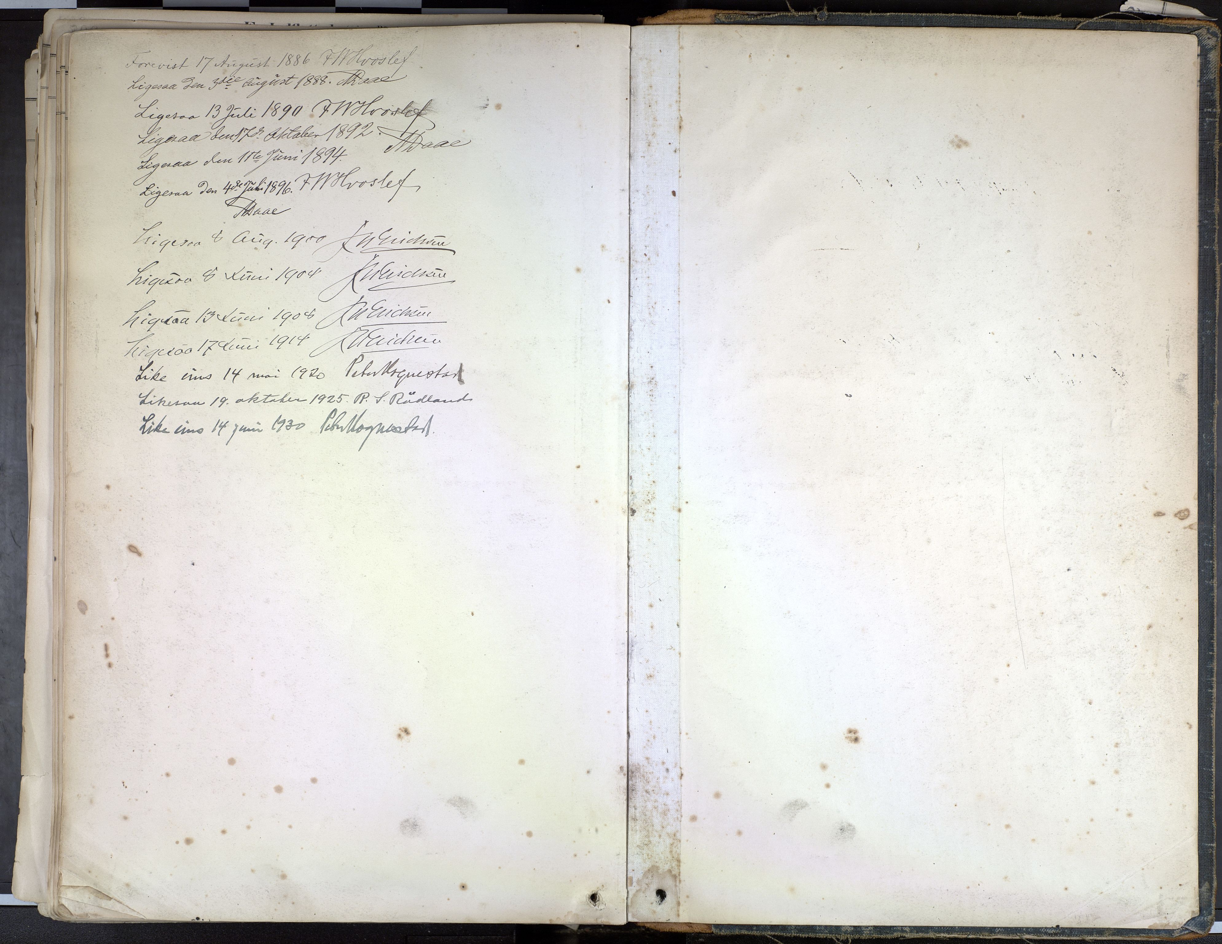 Hafslo sokneprestembete, SAB/A-80301/H/Haa/Haab/L0001: Parish register (official) no. B 1, 1886-1945