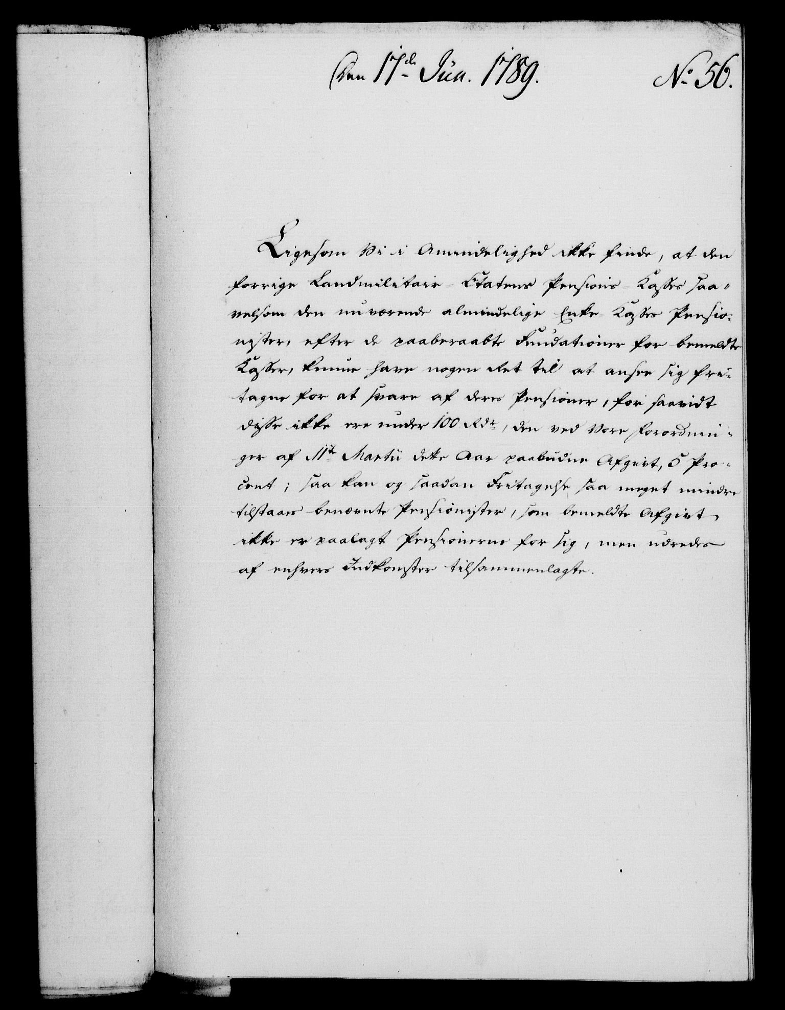 Rentekammeret, Kammerkanselliet, RA/EA-3111/G/Gf/Gfa/L0071: Norsk relasjons- og resolusjonsprotokoll (merket RK 52.71), 1789, p. 344