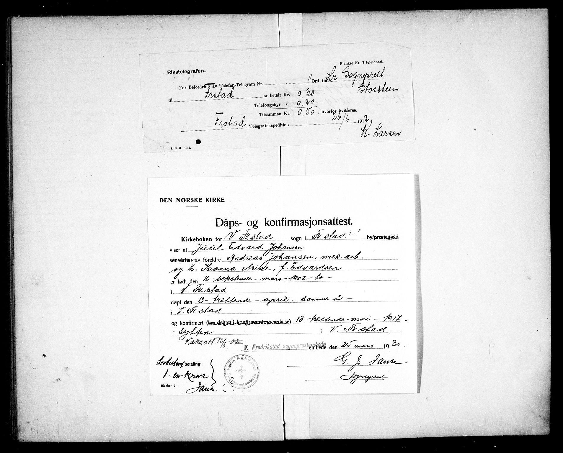 Glemmen prestekontor Kirkebøker, AV/SAO-A-10908/H/Ha/L0001: Banns register no. 1, 1909-1931