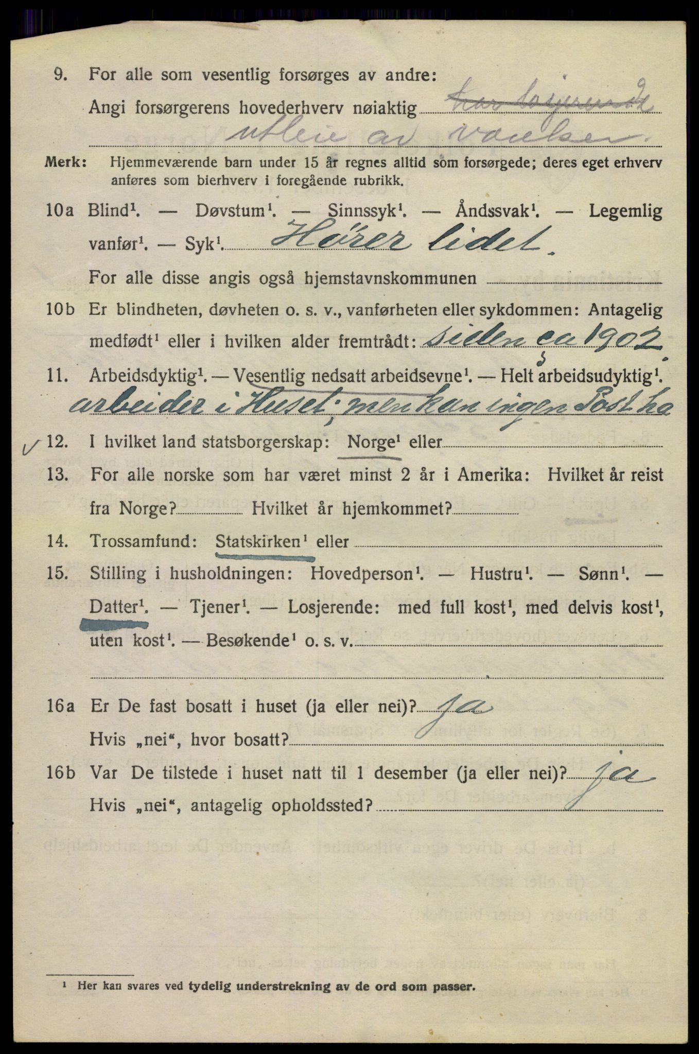 SAO, 1920 census for Kristiania, 1920, p. 636766