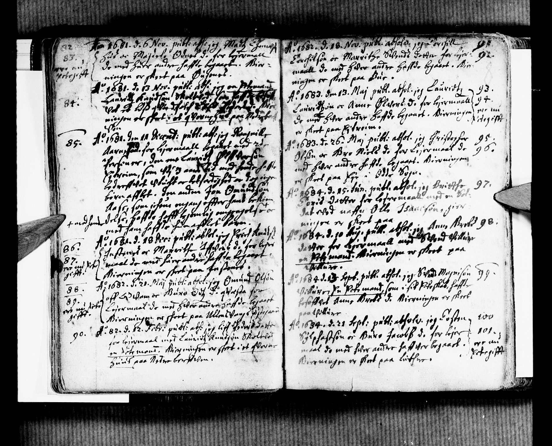 Ullensvang sokneprestembete, SAB/A-78701/H/Haa: Parish register (official) no. A 2, 1669-1732, p. 8