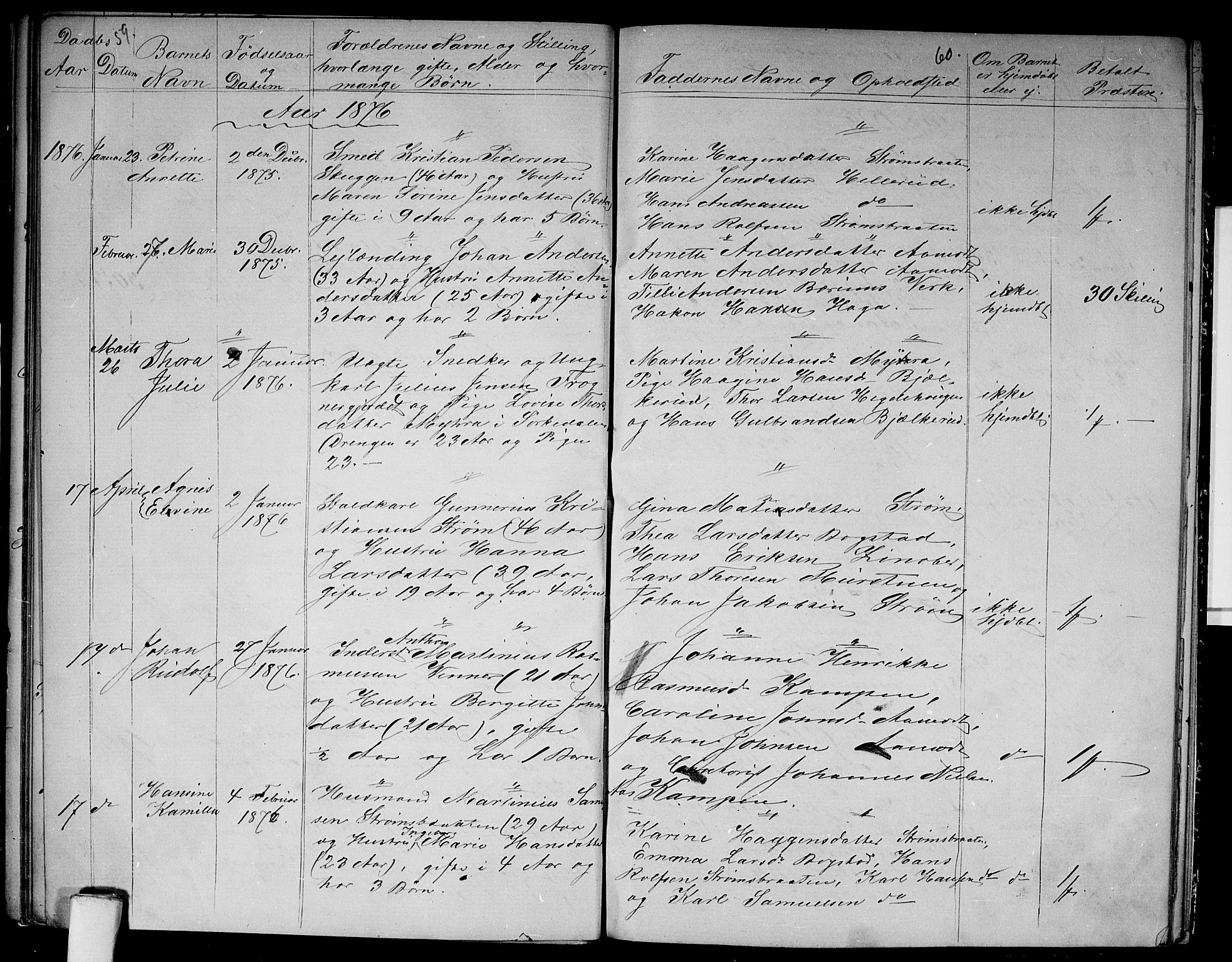 Vestre Aker prestekontor Kirkebøker, SAO/A-10025/G/Gb/L0001: Parish register (copy) no. II 1, 1865-1881, p. 59-60