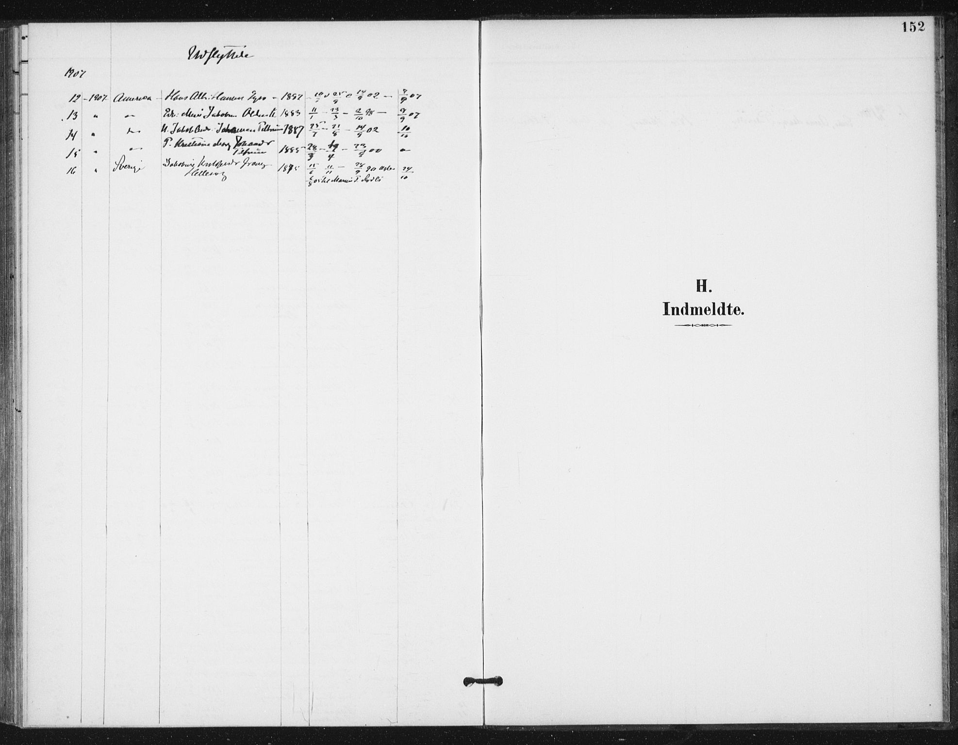 Ministerialprotokoller, klokkerbøker og fødselsregistre - Sør-Trøndelag, SAT/A-1456/654/L0664: Parish register (official) no. 654A02, 1895-1907, p. 152