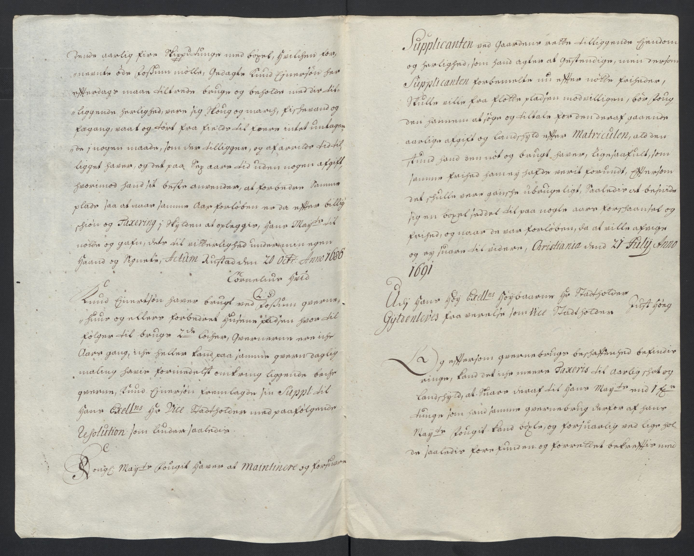 Rentekammeret inntil 1814, Reviderte regnskaper, Fogderegnskap, AV/RA-EA-4092/R18/L1294: Fogderegnskap Hadeland, Toten og Valdres, 1696, p. 178