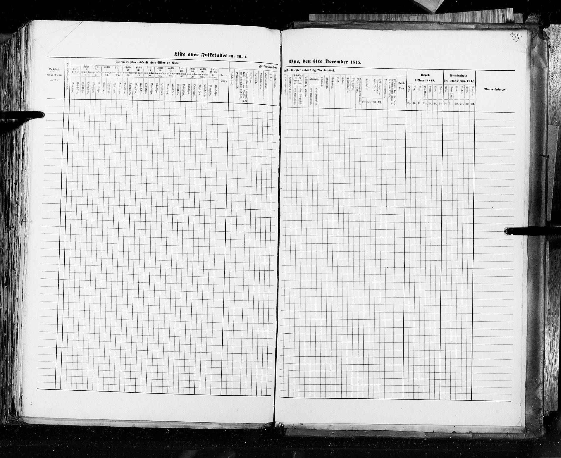 RA, Census 1845, vol. 10: Cities, 1845, p. 399