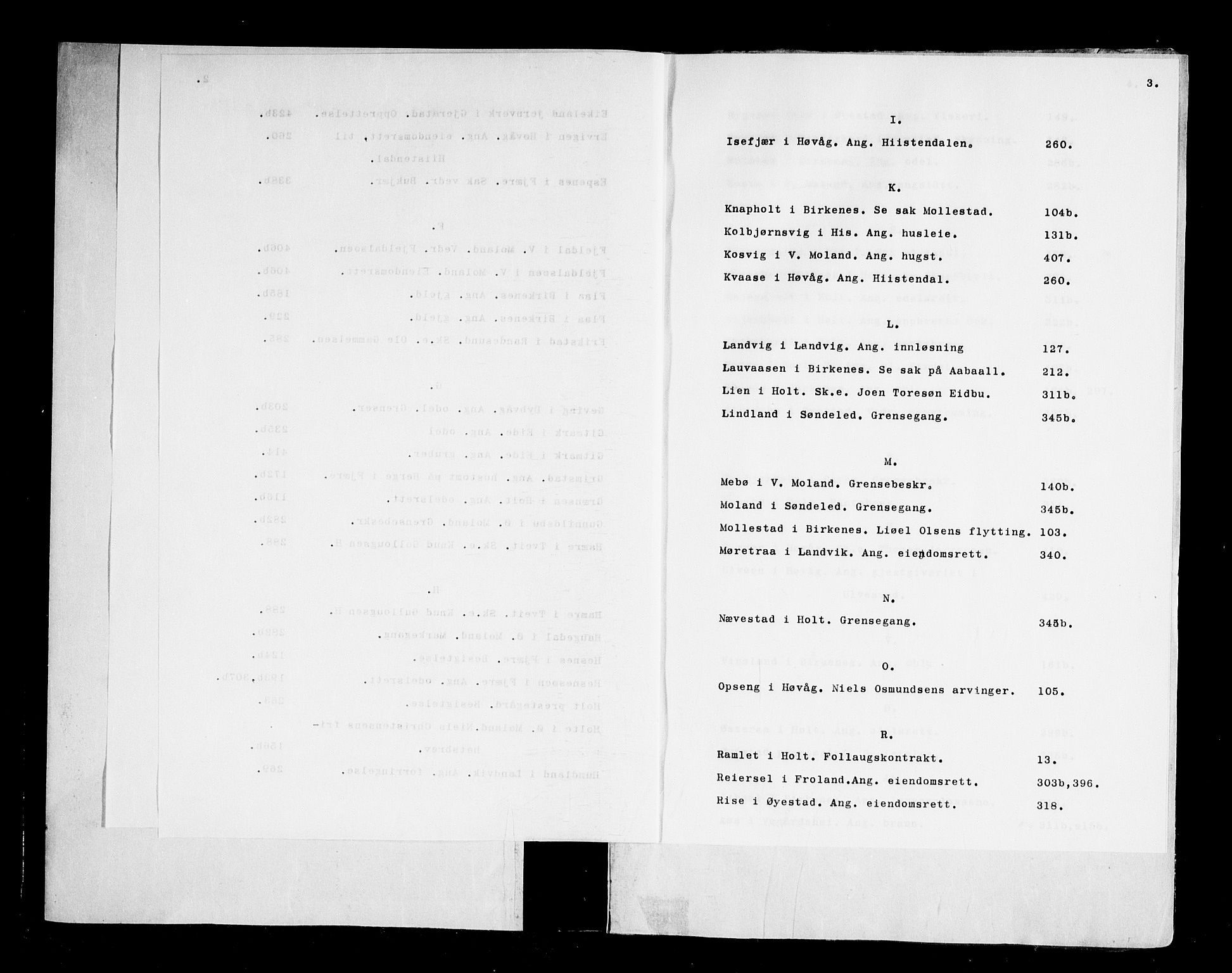 Nedenes sorenskriveri før 1824, AV/SAK-1221-0007/F/Fa/L0011: Tingbok med register nr 7, 1700-1706