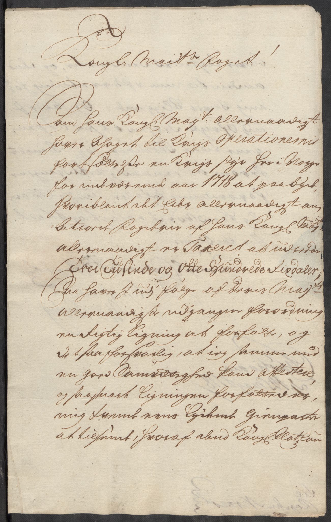 Rentekammeret inntil 1814, Reviderte regnskaper, Fogderegnskap, RA/EA-4092/R18/L1320: Fogderegnskap Hadeland, Toten og Valdres, 1718, p. 59