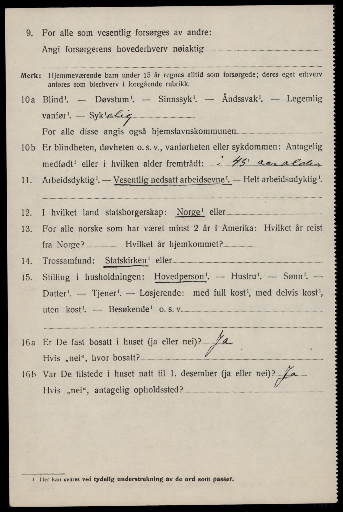 SAST, 1920 census for Avaldsnes, 1920, p. 7112