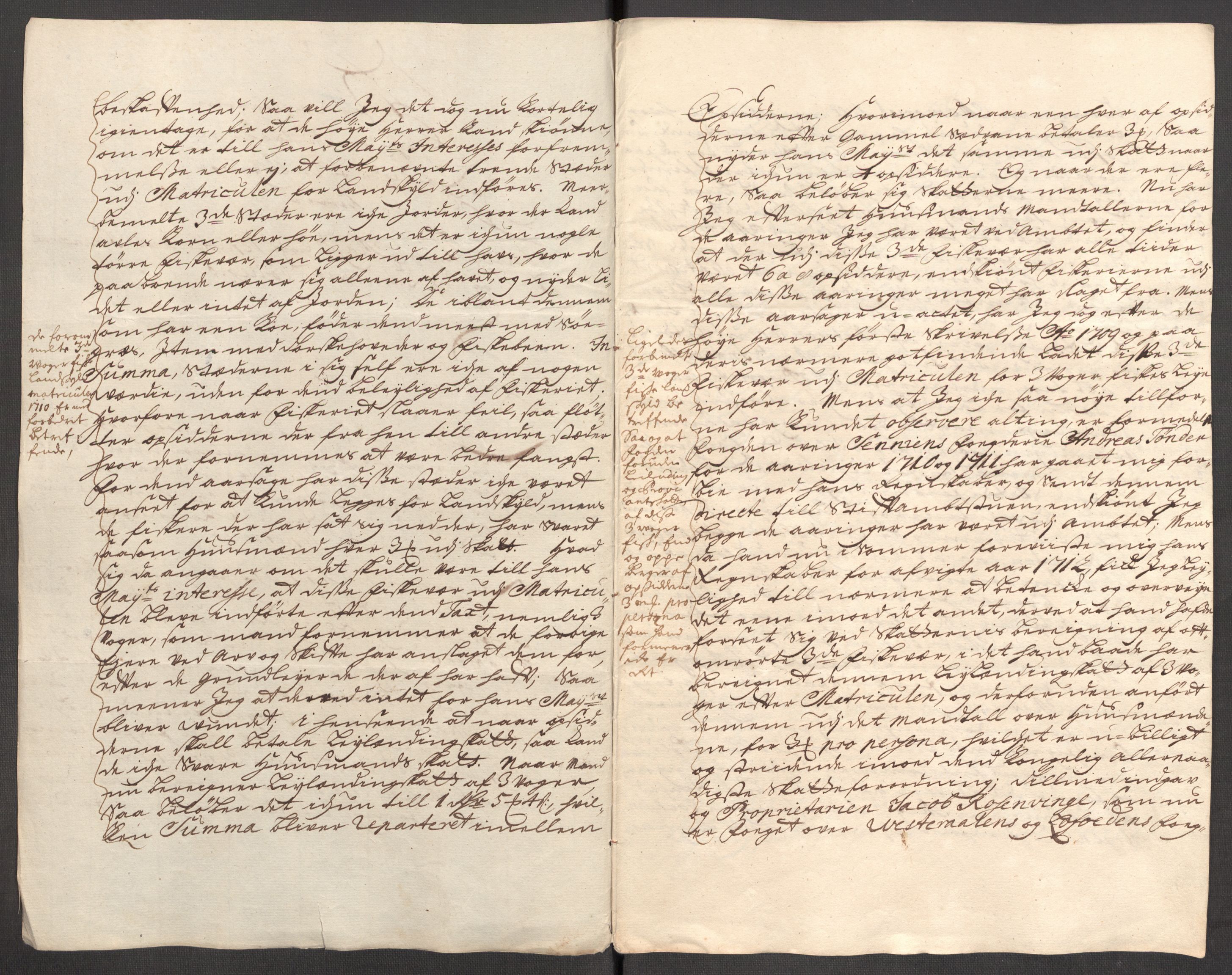 Rentekammeret inntil 1814, Reviderte regnskaper, Fogderegnskap, AV/RA-EA-4092/R65/L4511: Fogderegnskap Helgeland, 1710-1711, p. 405