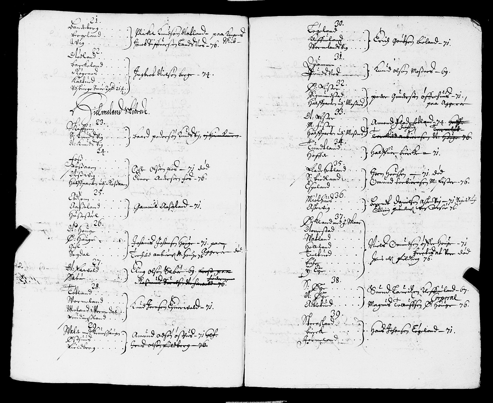 Fylkesmannen i Rogaland, AV/SAST-A-101928/99/3/325/325CA/L0003: MILITÆRE MANNTALL/LEGDSRULLER: RYFYLKE, JÆREN OG DALANE FOGDERI, 1671-1680, p. 162