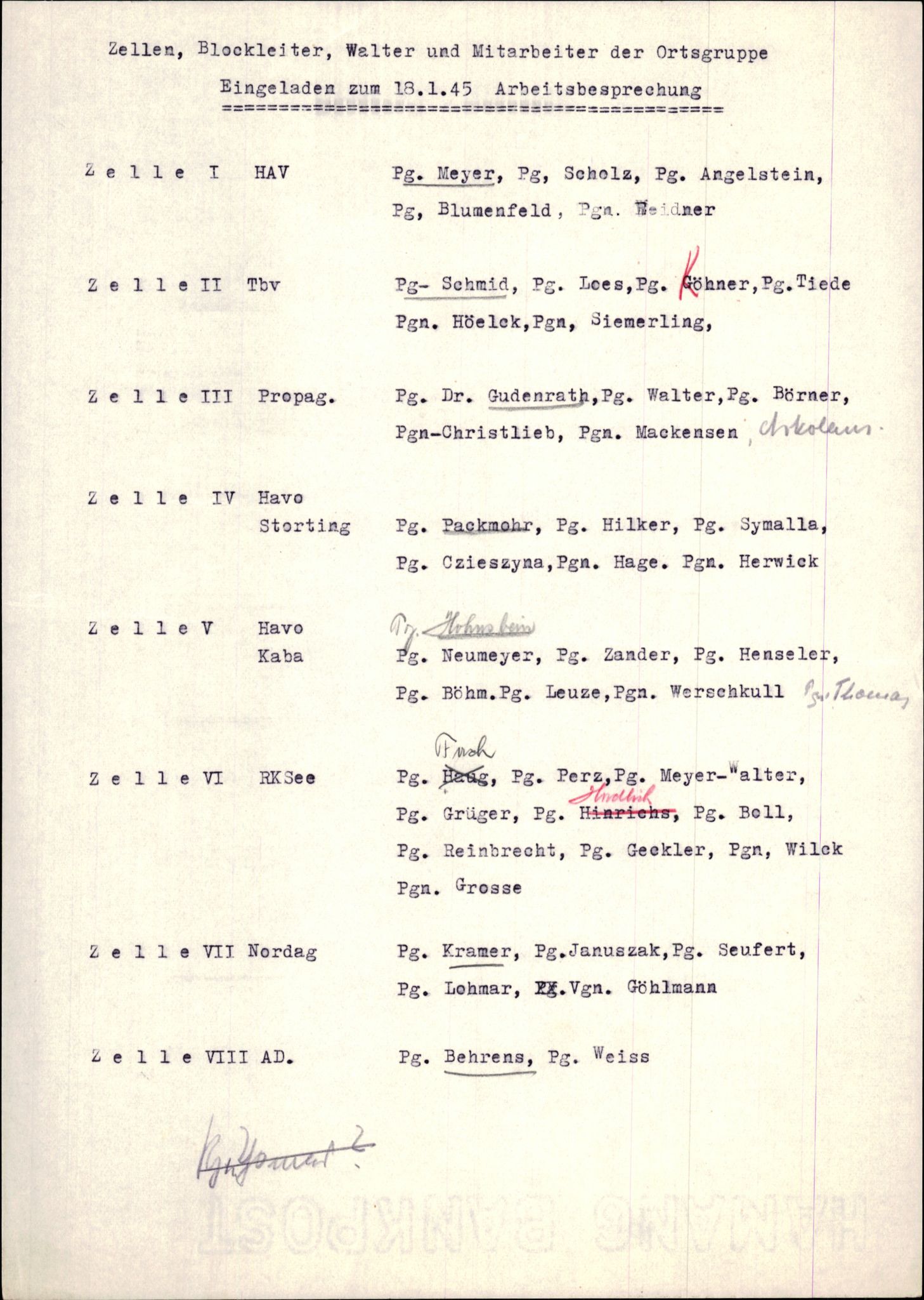 Forsvarets Overkommando. 2 kontor. Arkiv 11.4. Spredte tyske arkivsaker, AV/RA-RAFA-7031/D/Dar/Darb/L0015: Reichskommissariat - NSDAP in Norwegen, 1938-1945, p. 645