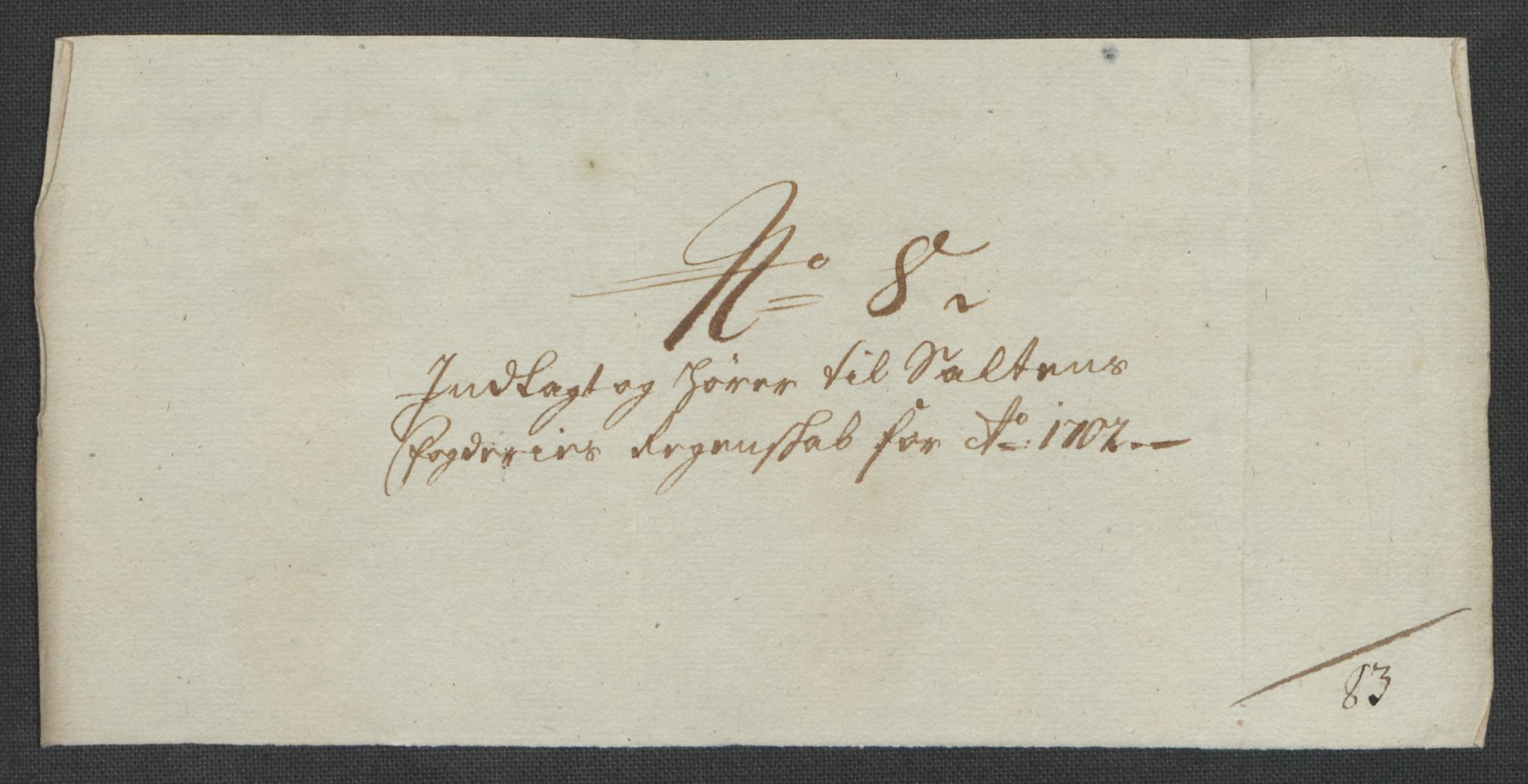 Rentekammeret inntil 1814, Reviderte regnskaper, Fogderegnskap, AV/RA-EA-4092/R66/L4580: Fogderegnskap Salten, 1701-1706, p. 147