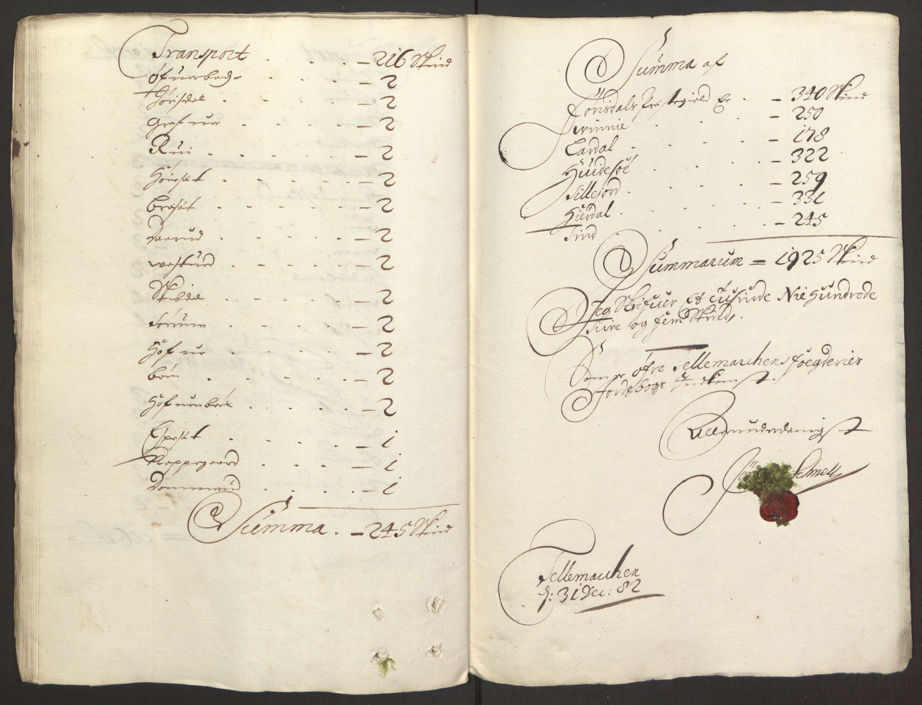 Rentekammeret inntil 1814, Reviderte regnskaper, Fogderegnskap, RA/EA-4092/R35/L2078: Fogderegnskap Øvre og Nedre Telemark, 1680-1684, p. 31