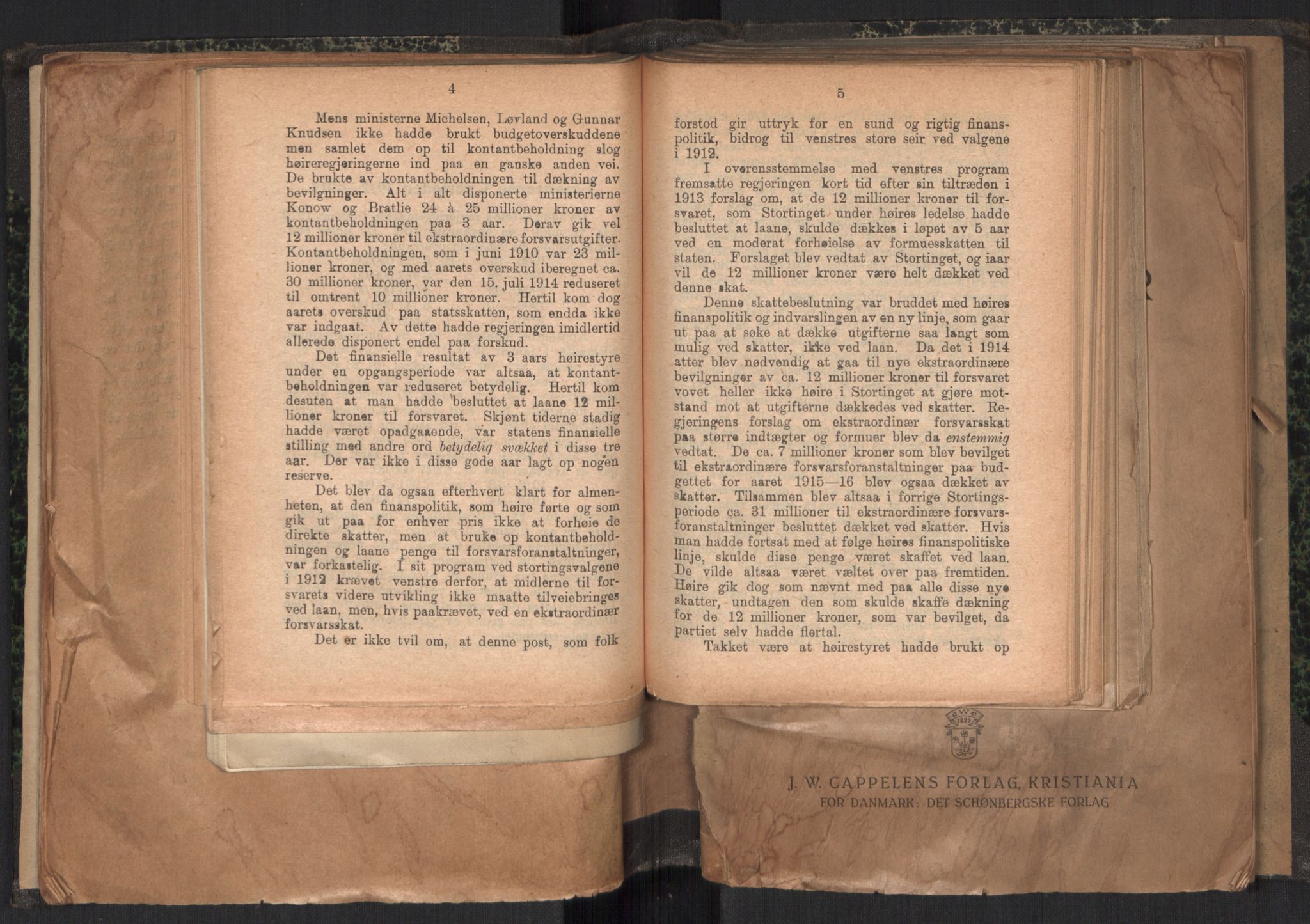 Venstres Hovedorganisasjon, RA/PA-0876/X/L0001: De eldste skrifter, 1860-1936, p. 123