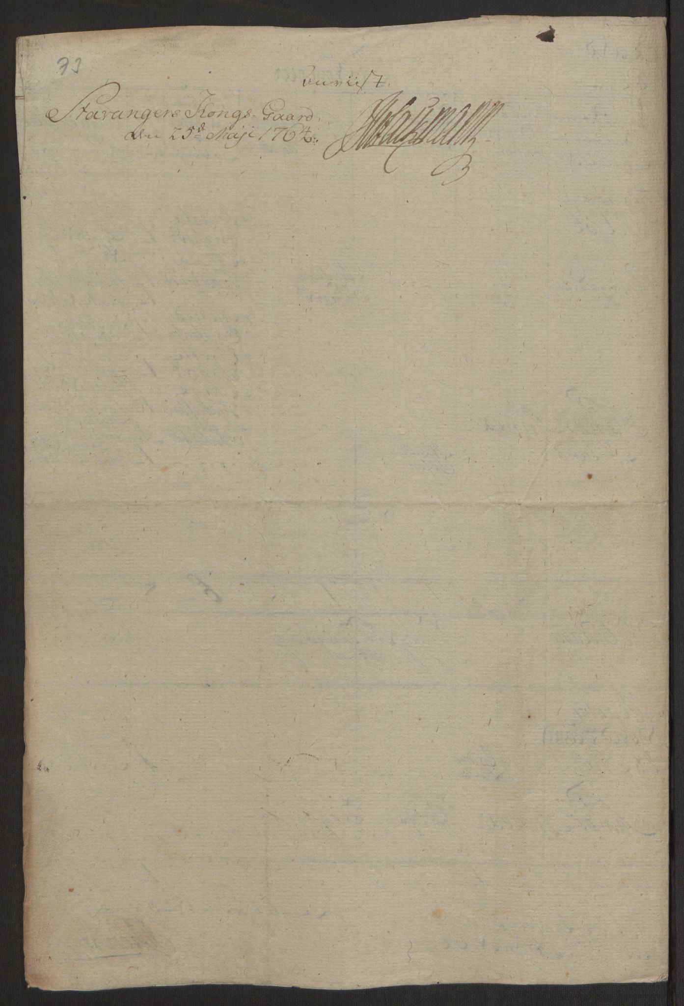 Rentekammeret inntil 1814, Realistisk ordnet avdeling, AV/RA-EA-4070/Ol/L0016a: [Gg 10]: Ekstraskatten, 23.09.1762. Ryfylke, 1762-1768, p. 14