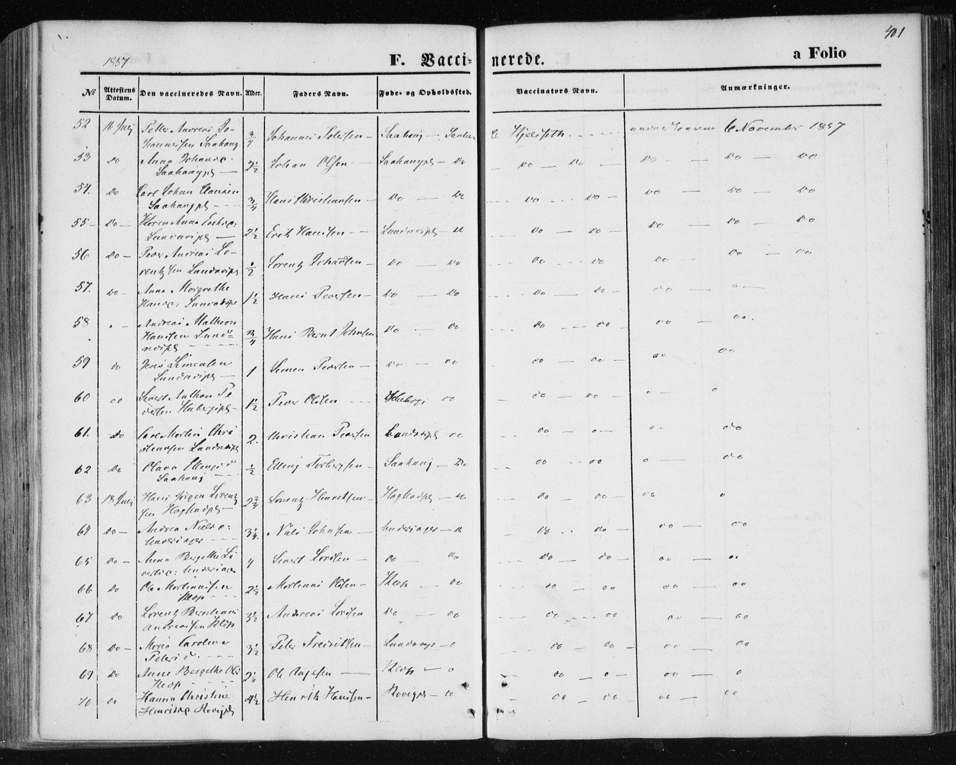 Ministerialprotokoller, klokkerbøker og fødselsregistre - Nord-Trøndelag, AV/SAT-A-1458/730/L0283: Parish register (official) no. 730A08, 1855-1865, p. 401