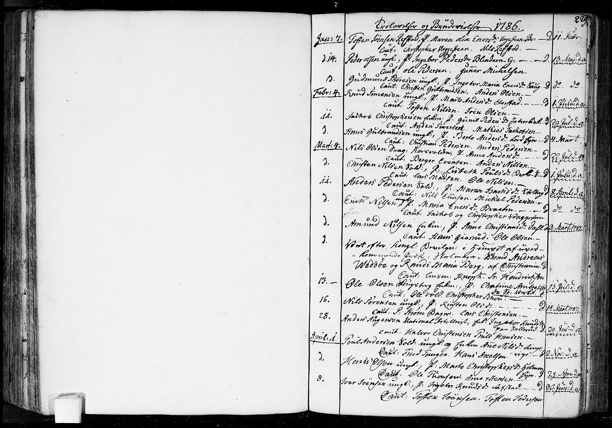 Aker prestekontor kirkebøker, AV/SAO-A-10861/F/L0010: Parish register (official) no. 10, 1786-1809, p. 229