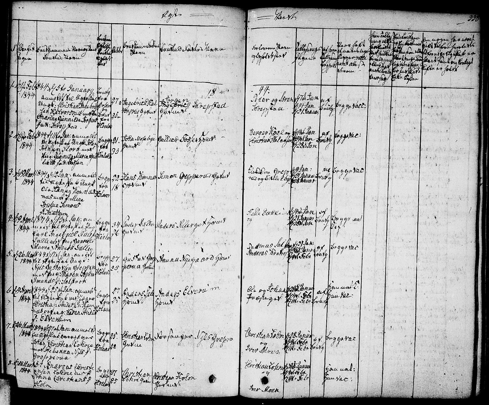 Høland prestekontor Kirkebøker, SAO/A-10346a/F/Fa/L0008: Parish register (official) no. I 8, 1827-1845, p. 338
