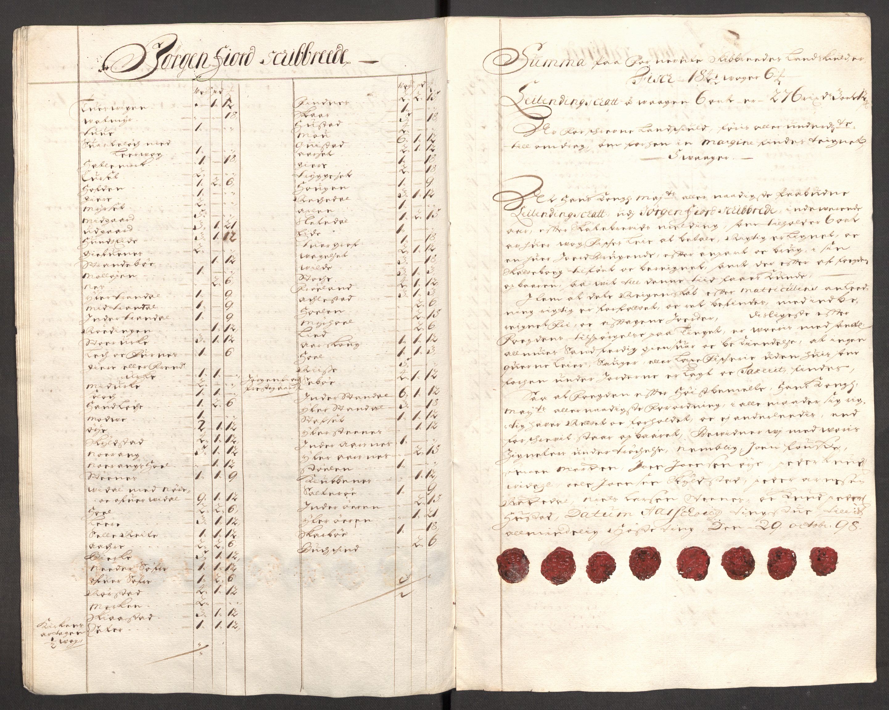 Rentekammeret inntil 1814, Reviderte regnskaper, Fogderegnskap, AV/RA-EA-4092/R54/L3556: Fogderegnskap Sunnmøre, 1696-1698, p. 303