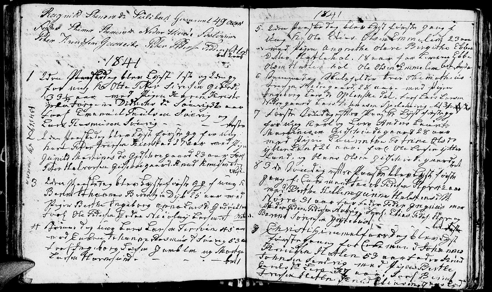 Ministerialprotokoller, klokkerbøker og fødselsregistre - Møre og Romsdal, AV/SAT-A-1454/528/L0424: Parish register (copy) no. 528C05, 1826-1847, p. 49