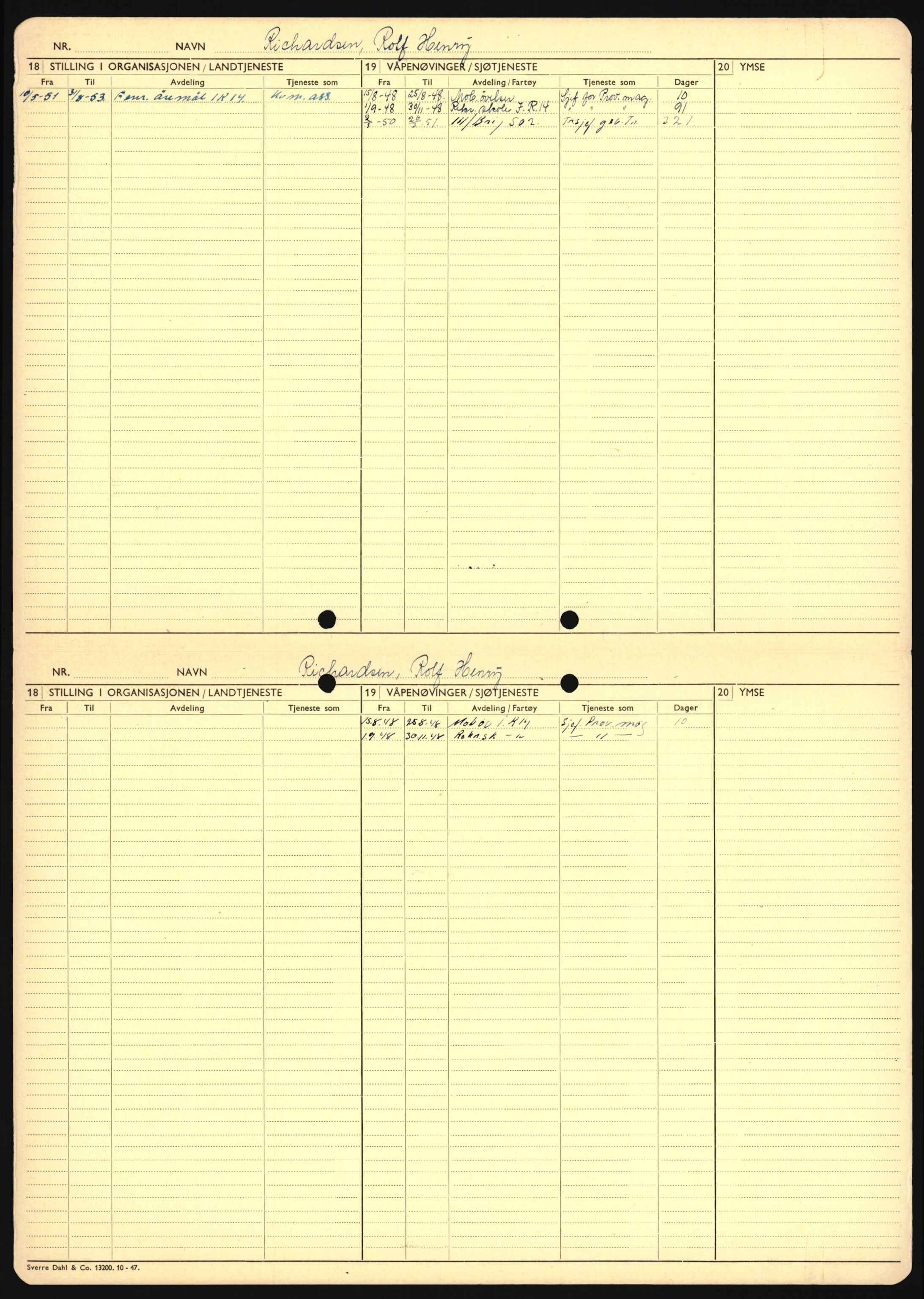 Forsvaret, Sør-Hålogaland landforsvar, AV/RA-RAFA-2552/P/Pa/L0303: Personellmapper for slettet personell, yrkesbefal og vernepliktig befal, født 1917-1920, 1936-1980, p. 384