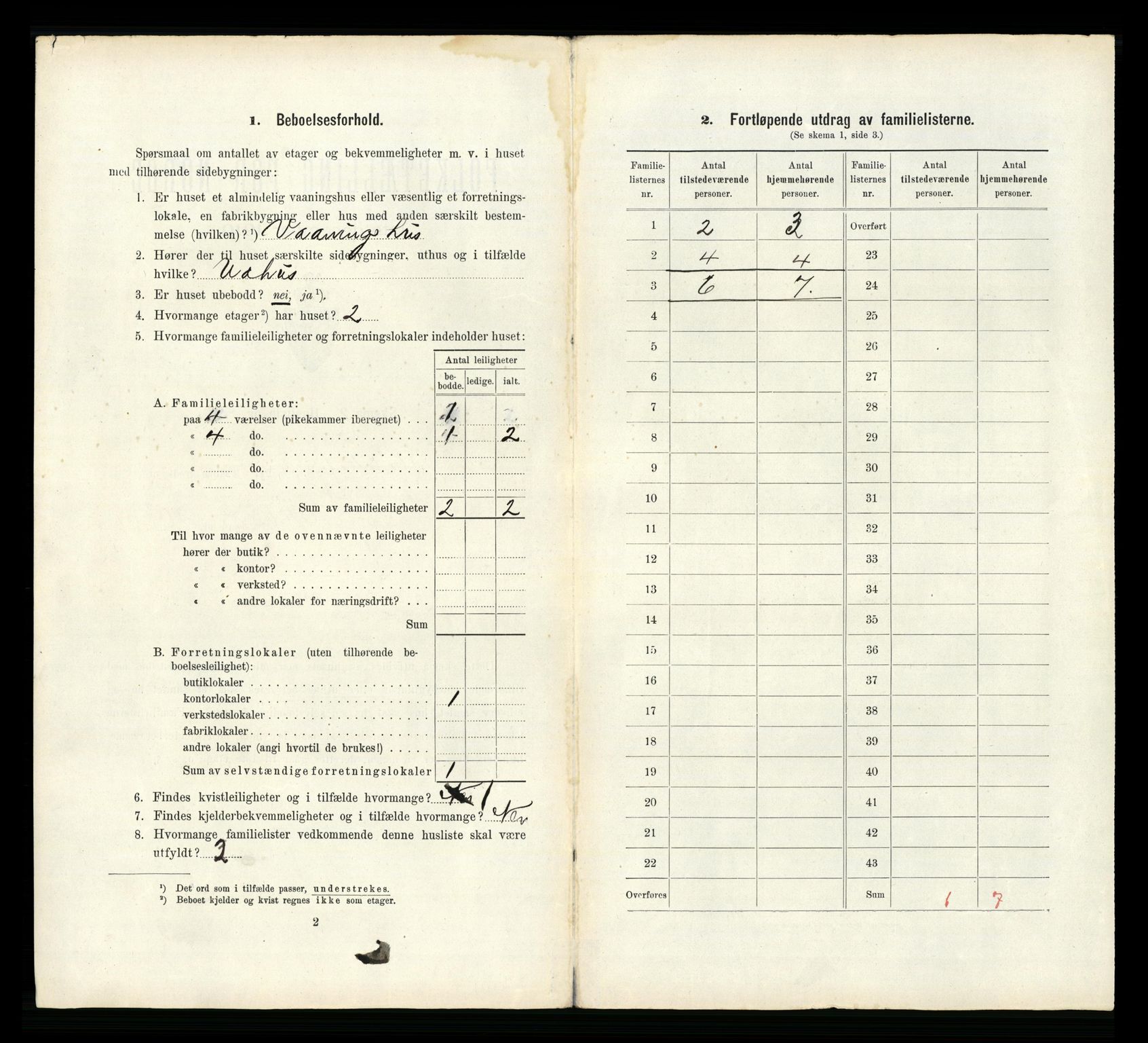 RA, 1910 census for Flekkefjord, 1910, p. 201