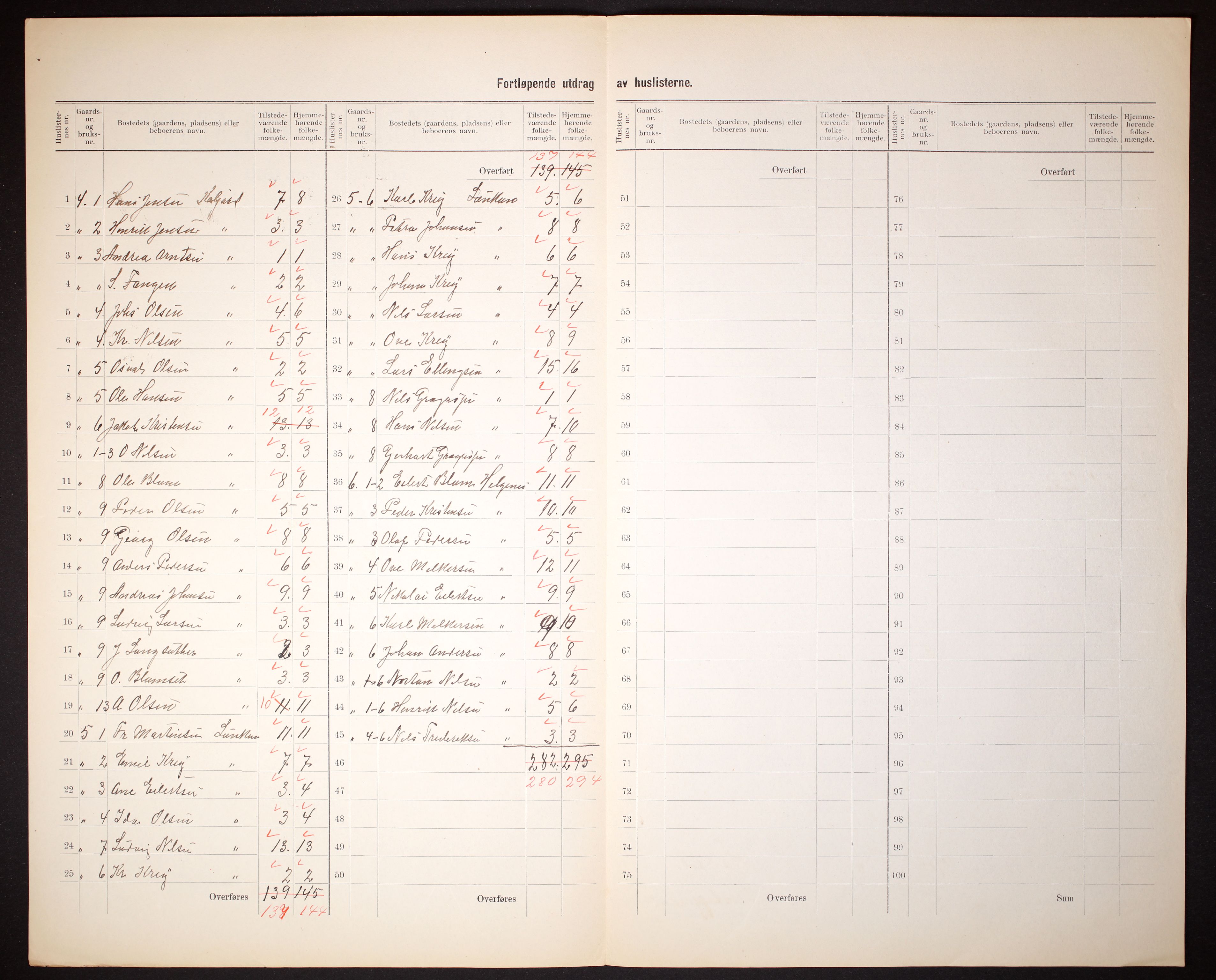 RA, 1910 census for Hadsel, 1910, p. 8