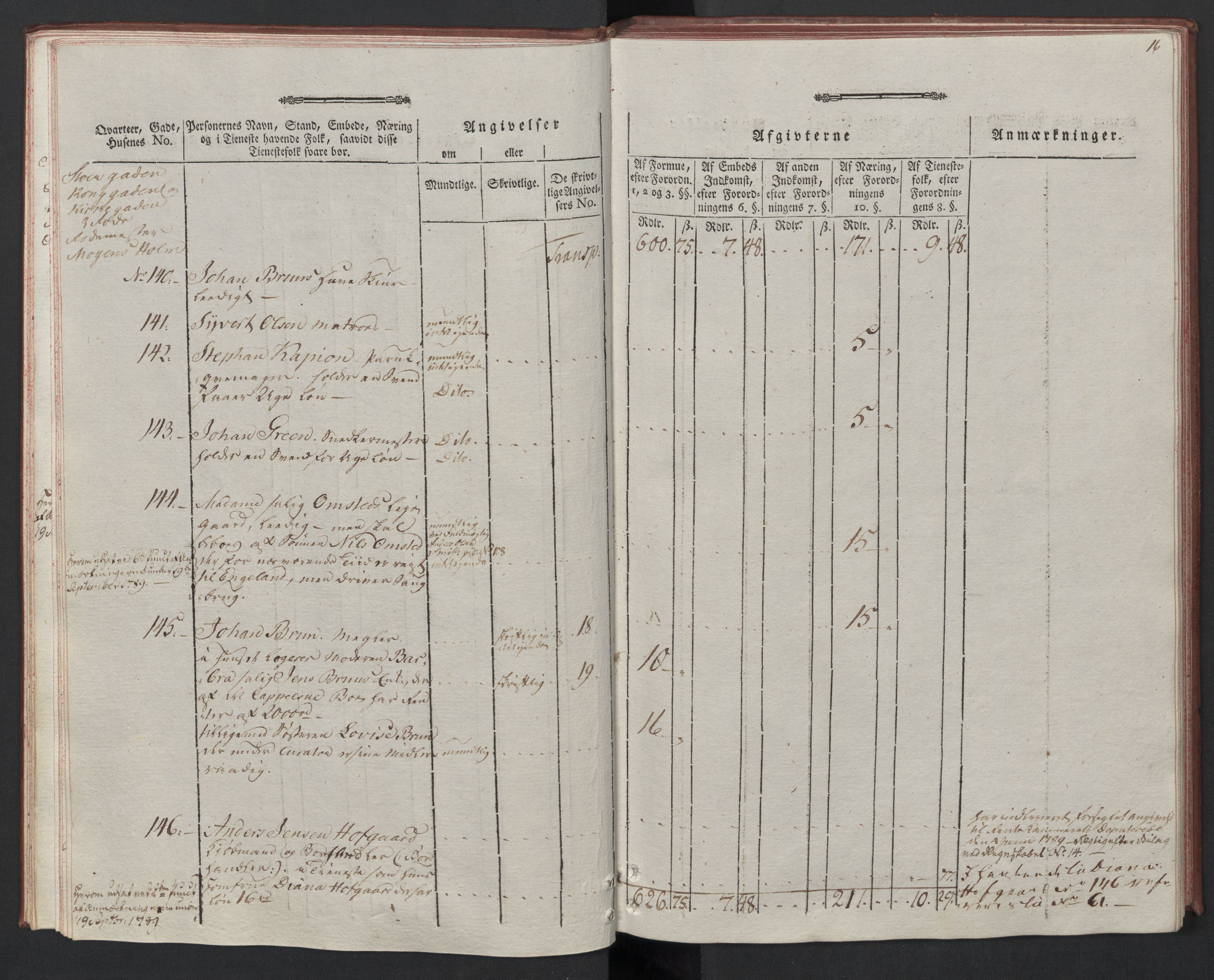 Rentekammeret inntil 1814, Reviderte regnskaper, Mindre regnskaper, AV/RA-EA-4068/Rf/Rfe/L0004: Bragernes. Buskerud fogderi, 1789, p. 19